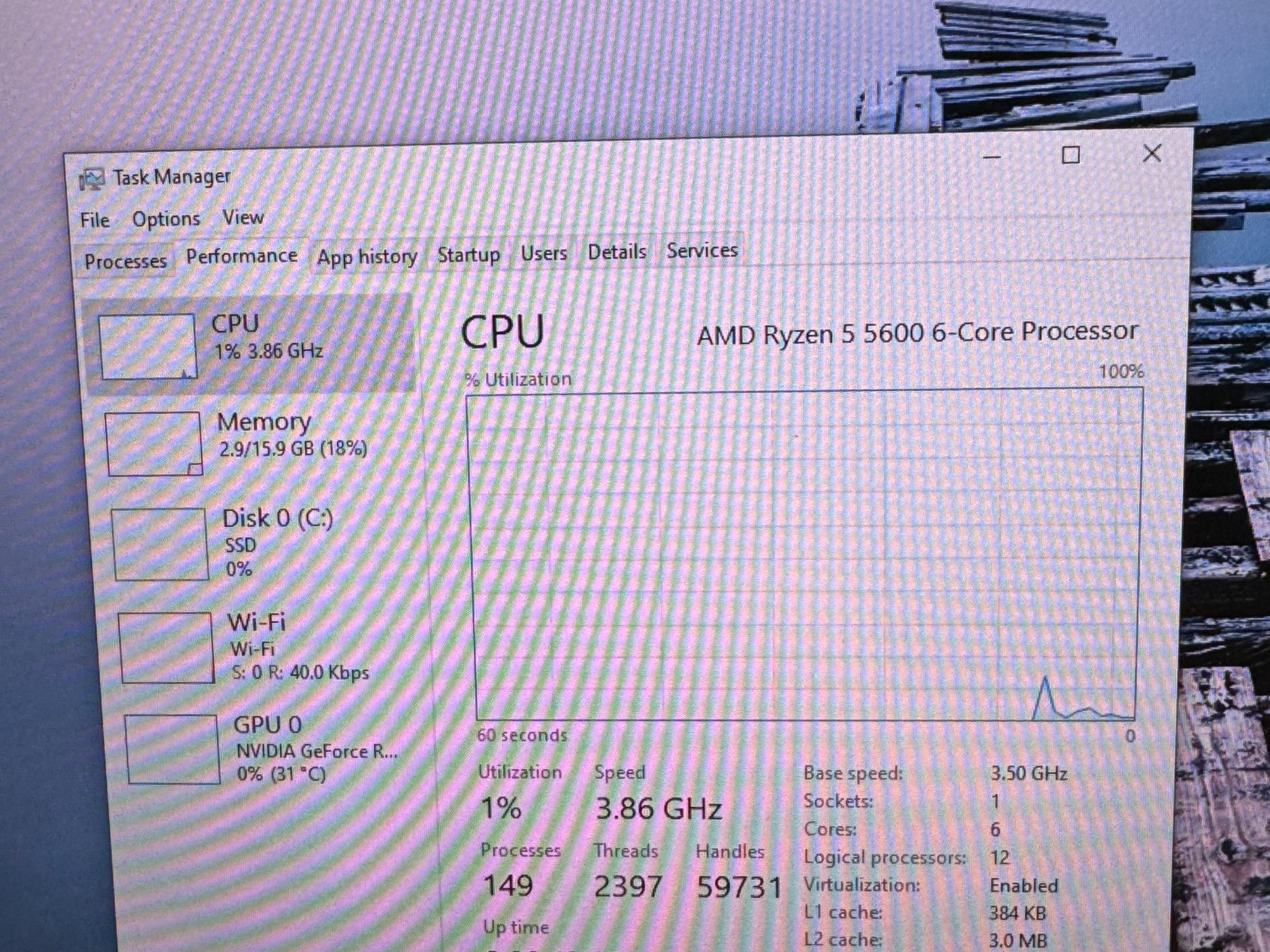 Gaming pc Rtx 3060 ti