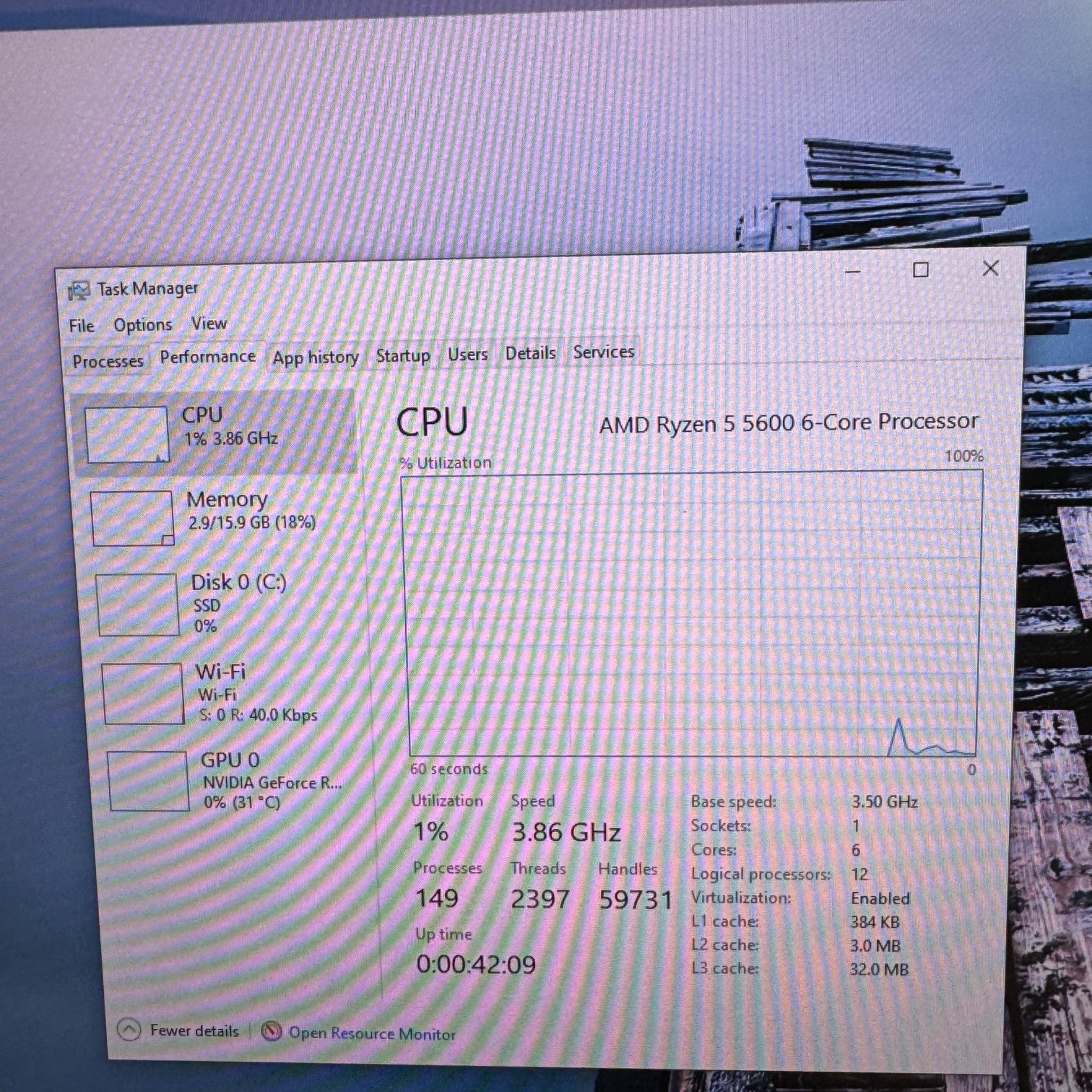 Gaming pc Rtx 3060 ti