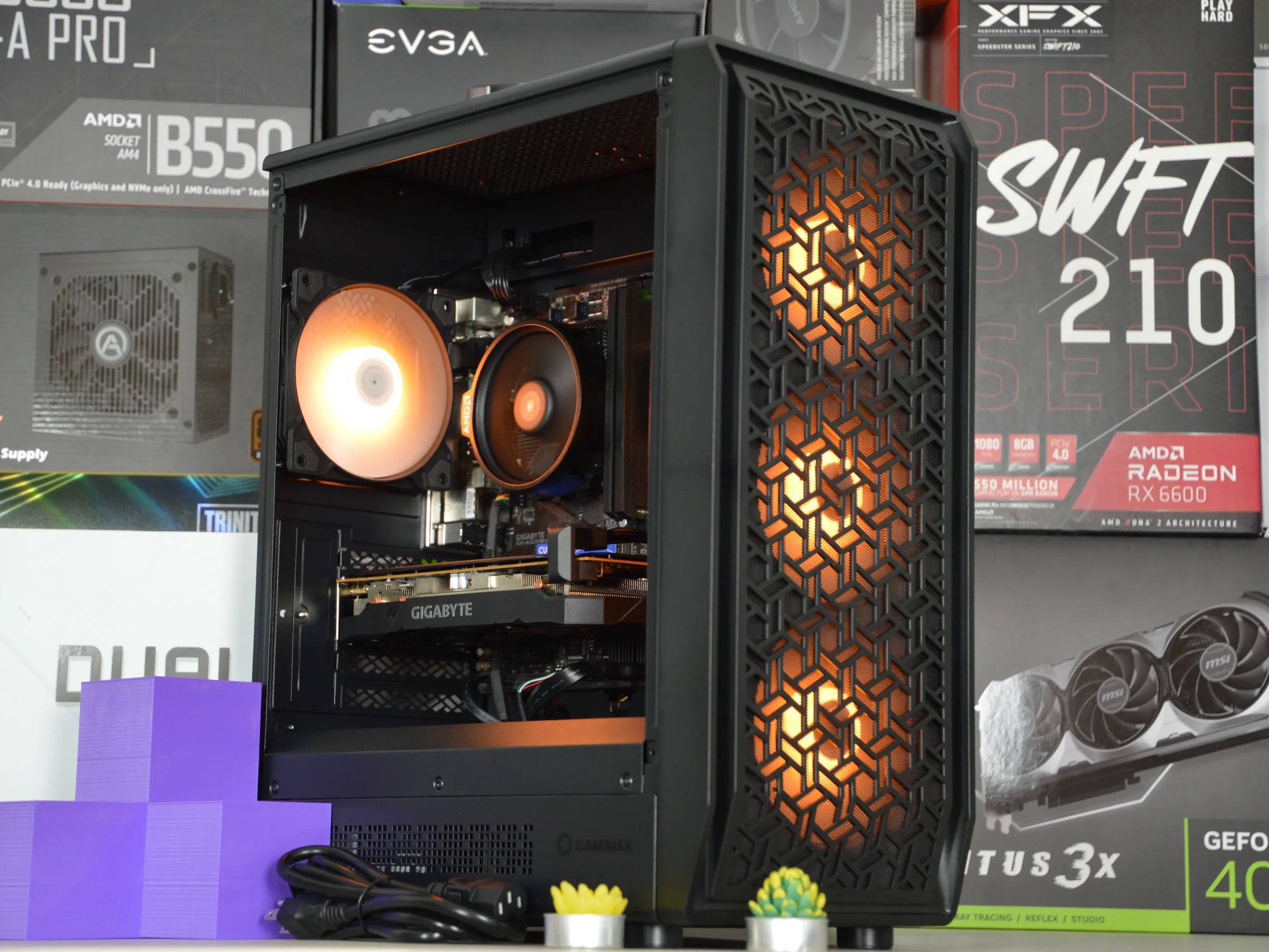 🧊🧊| RX 5500XT 8GB | RYZEN 3 2300X | 16GB DDR4 RAM | 512GB NVME SSD | The Fridge |