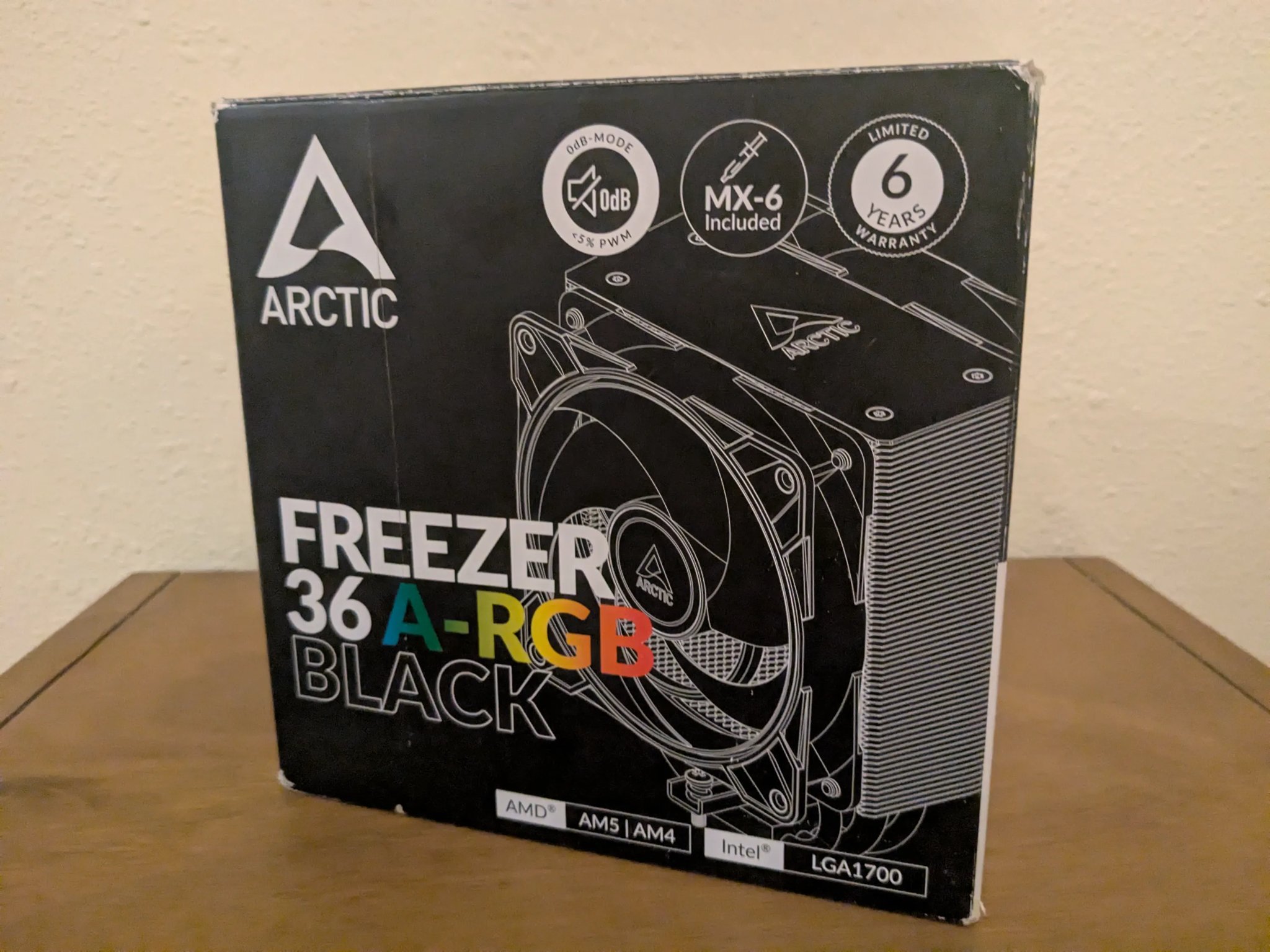 Arctic Freezer 36 Black ARGB CPU Cooler