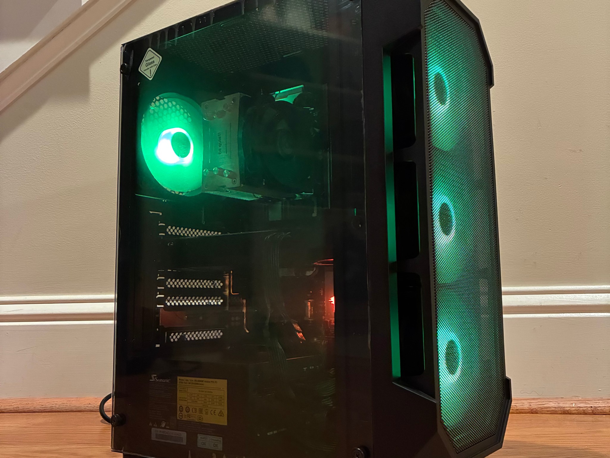 GTX 1070 8GB i5 8600K CUSTOM RGB GAMING PC WINDOWS 10/11 16GB DDR4 512GB NVME SSD WIFI