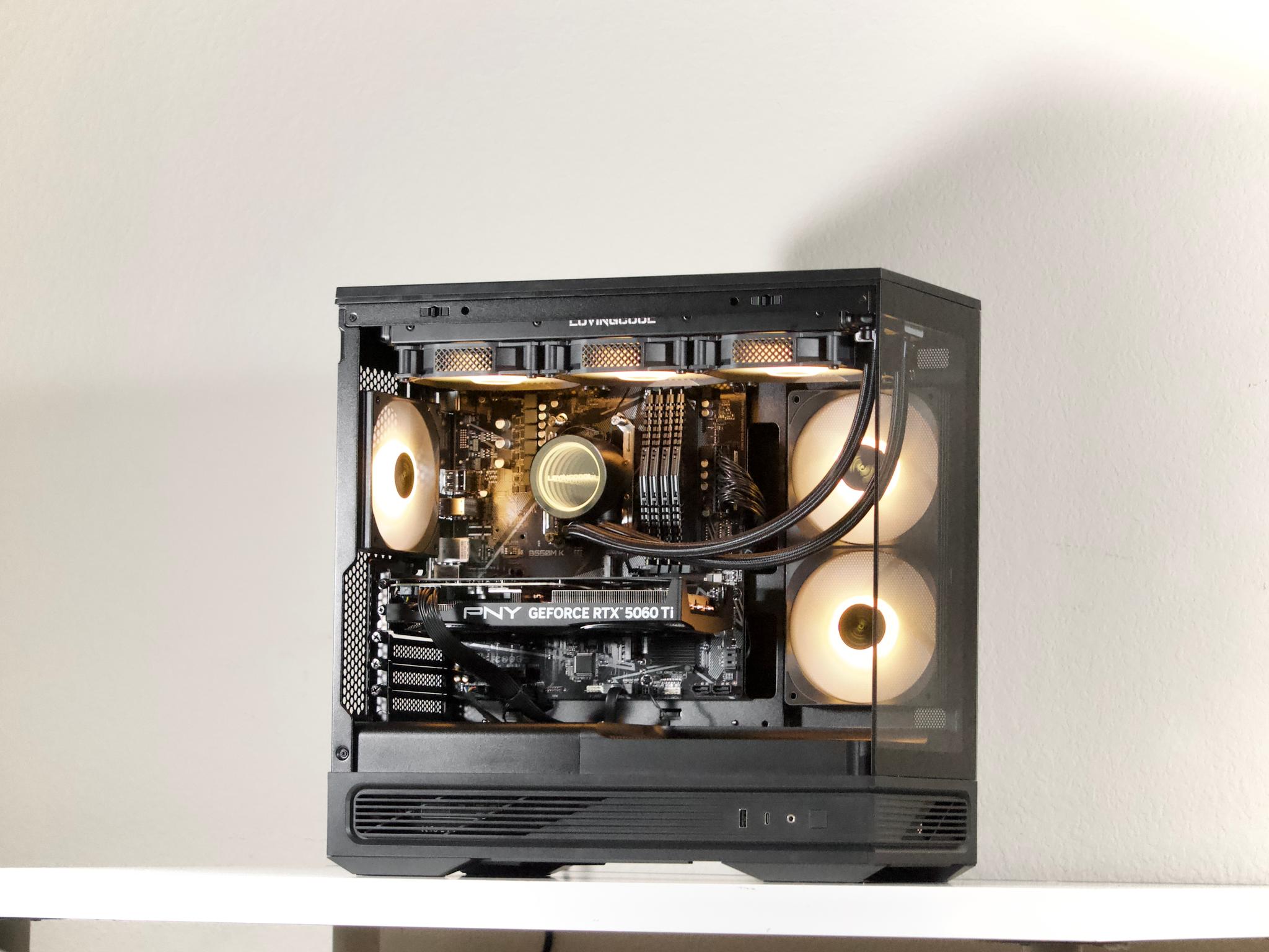 🔥 Ryzen 7 5700 + RTX 5060 Ti 8GB | 16GB DDR4 | 1TB NVMe | WiFi/BT | FREE Ship! | 1440p Gaming PC