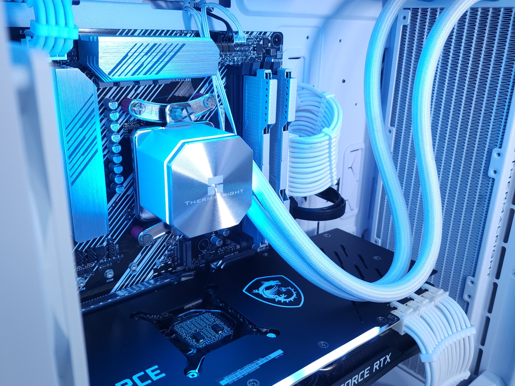 💙🤍RTX 3080Ti | Ryzen 7 5700X | 32GB 3200MHz | 1TB NVMe SSD