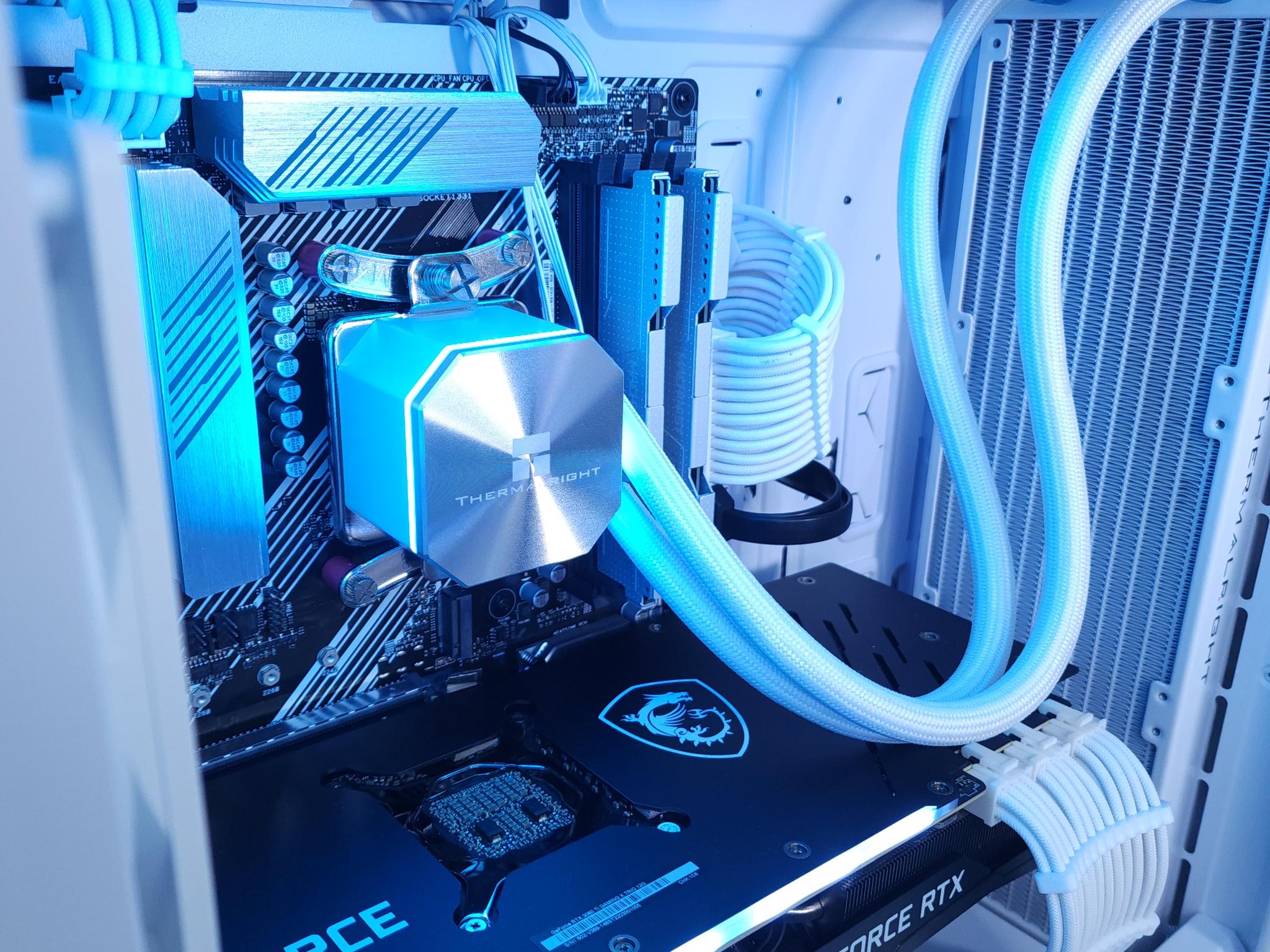 💙🤍RTX 3080Ti | Ryzen 7 5700X | 32GB 3200MHz | 1TB NVMe SSD