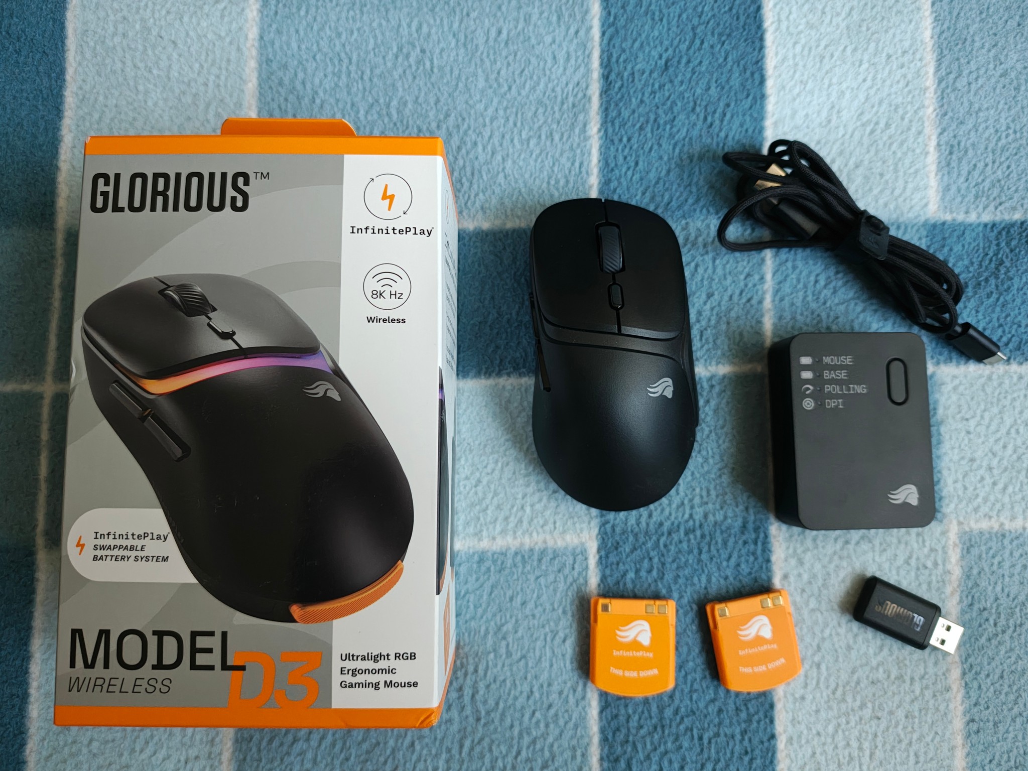 Glorious Model D3 Wireless Mouse - Used