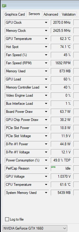 PNY GTX 1660 XLR8 O/C 