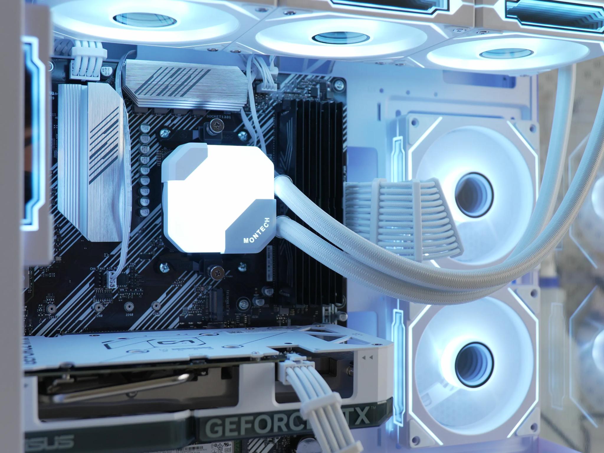 RTX 4060 | RYZEN 7 3700X | 32GB RAM | 1TB SSD | Wifi + BT | Windows 11 - Water Cooled Gaming PC