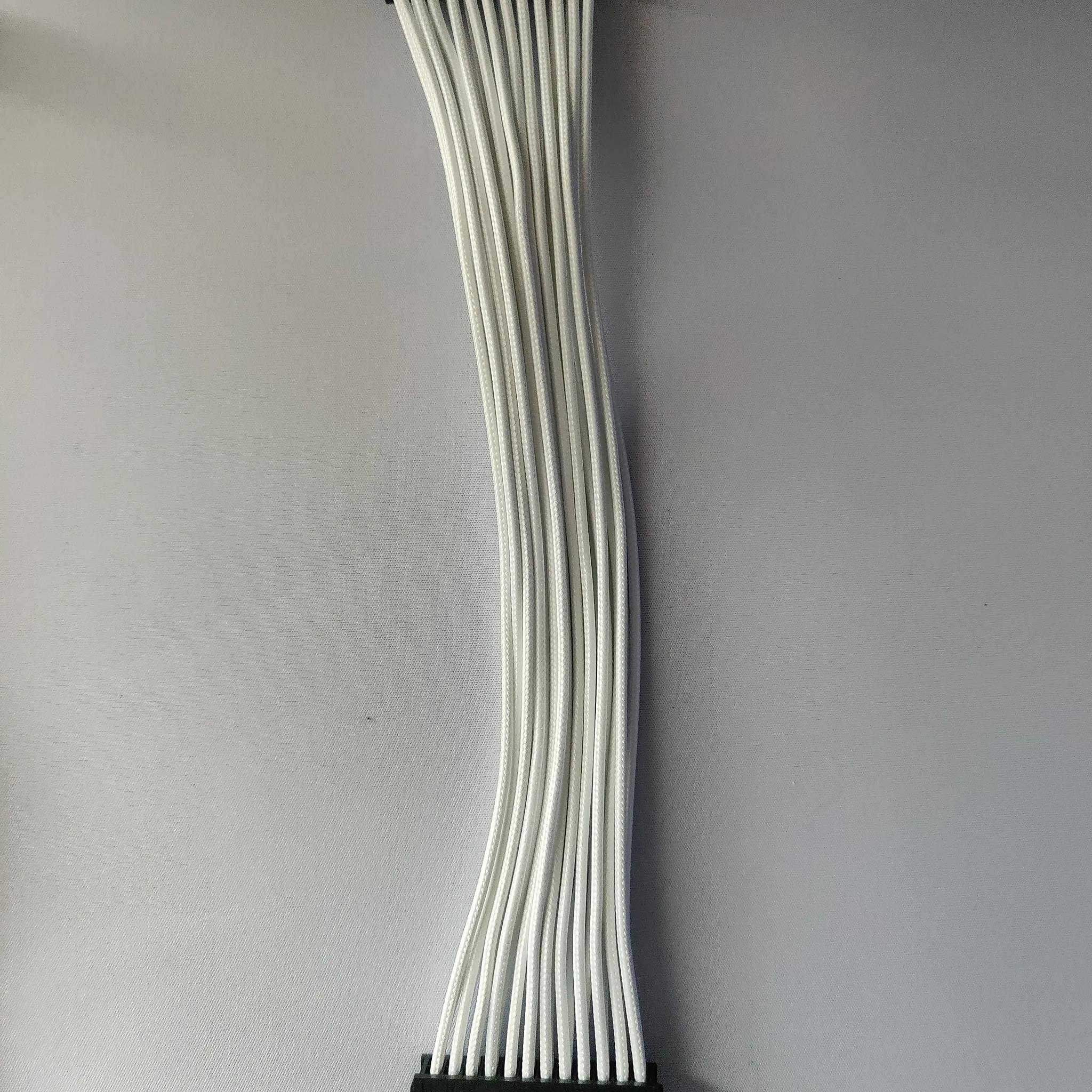 White Braided Cable Extensions for PC