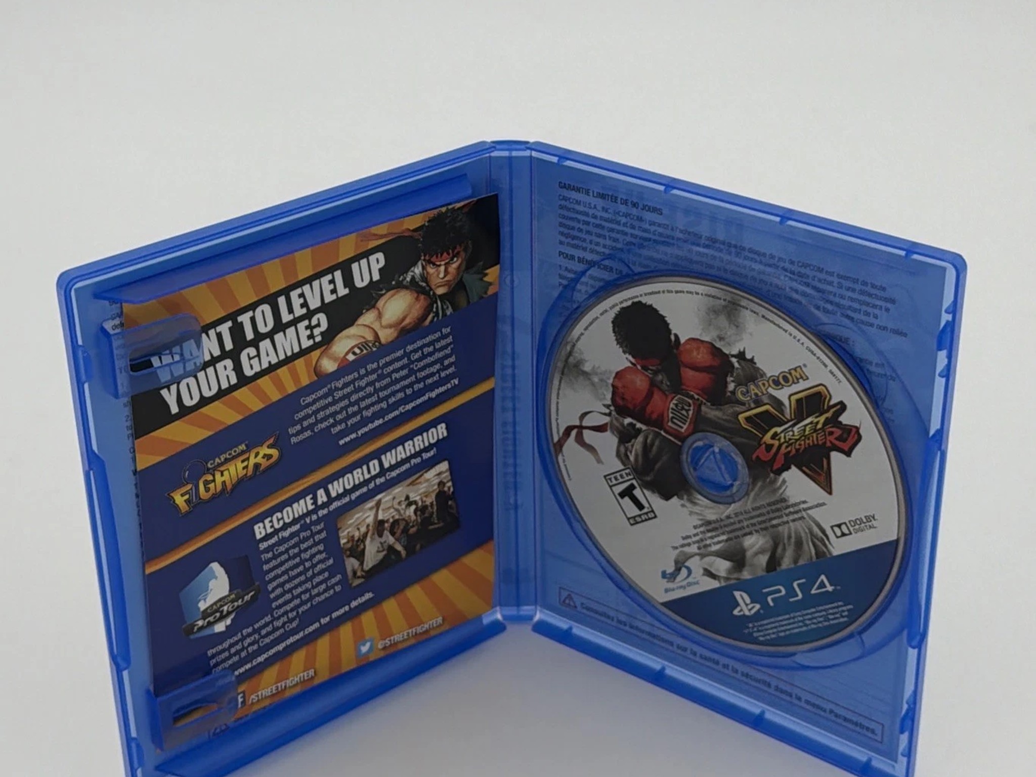 Street Fighter V, 5 (Sony PlayStation 4, 2016) (PS4) Tested Working Complete