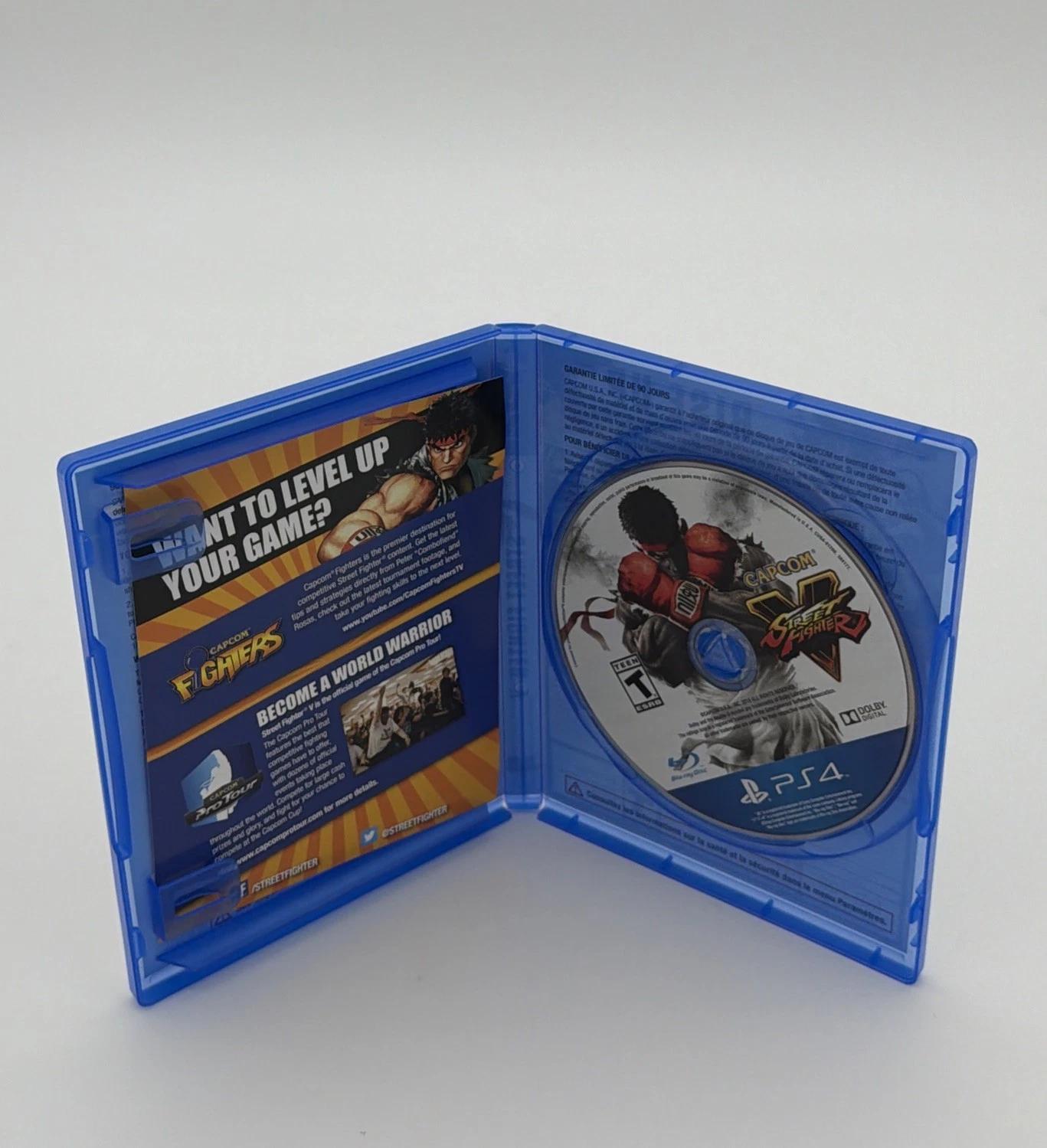 Street Fighter V, 5 (Sony PlayStation 4, 2016) (PS4) Tested Working Complete