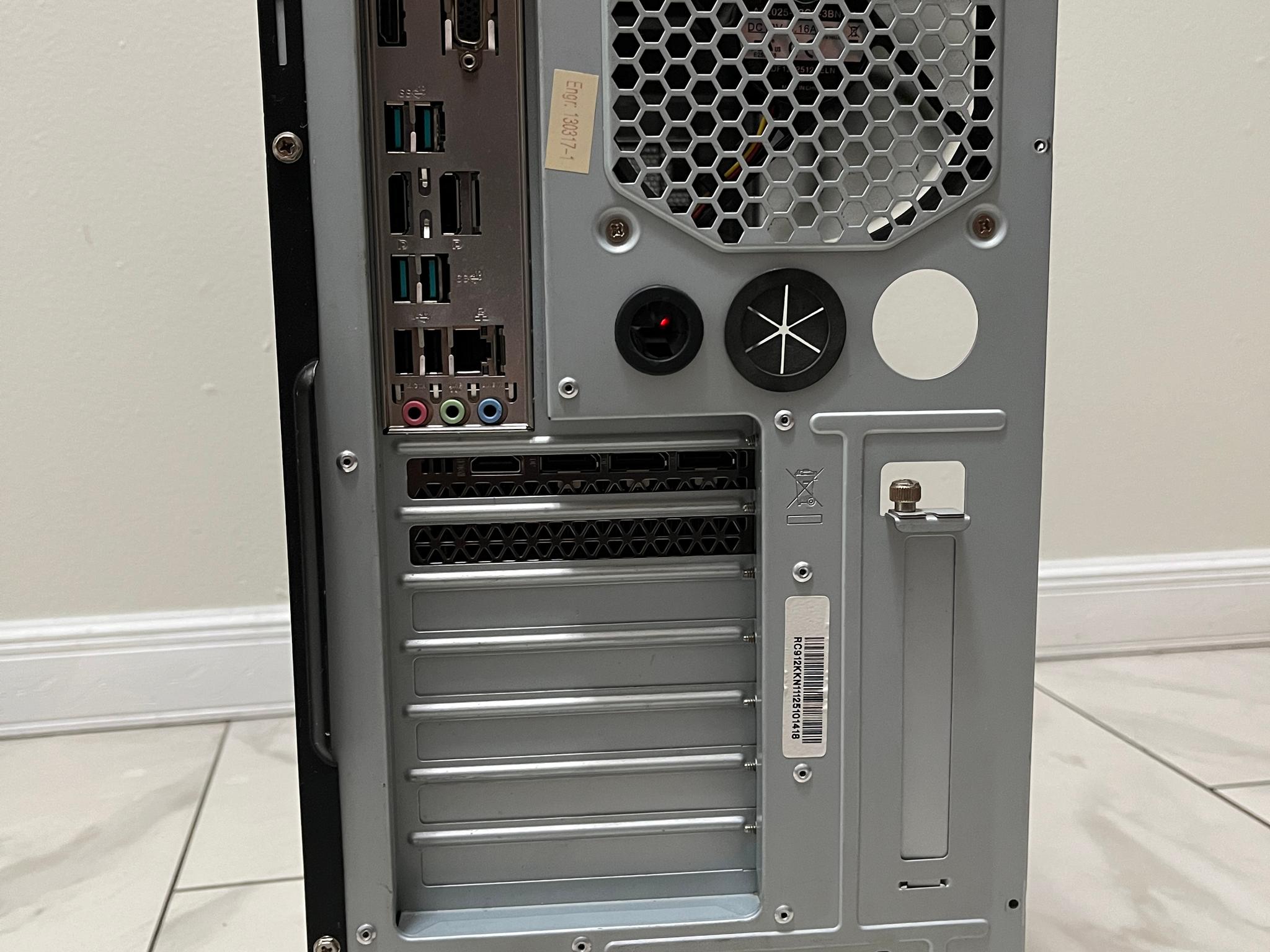 NVIDIA RTX 3070, Intel Core i7-8700, 16GB RAM, 500GB SSD - High FPS Gaming PC Wi-Fi & BT