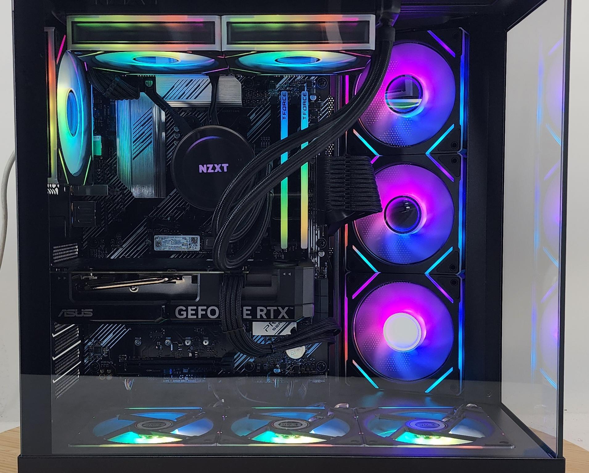 Gaming PC Ryzen 7 5800X 32GB RAM 1TB SSD RTX 4060 8GB Windows 11 Computer
