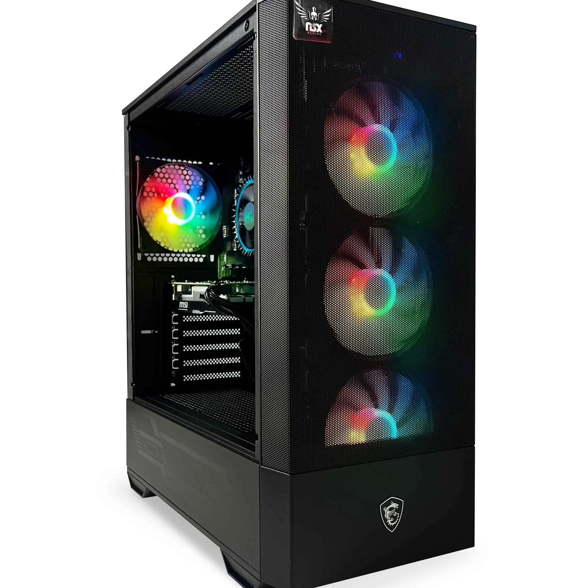 PC NSX Gamer Desktop | Intel Core I5 |GTX 1650 | Hdmi | Win 11 Home | Gaming Peripherals Included