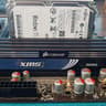 Retro XFX 750A Motherboard with CPU, RAM, Cooler, etc.