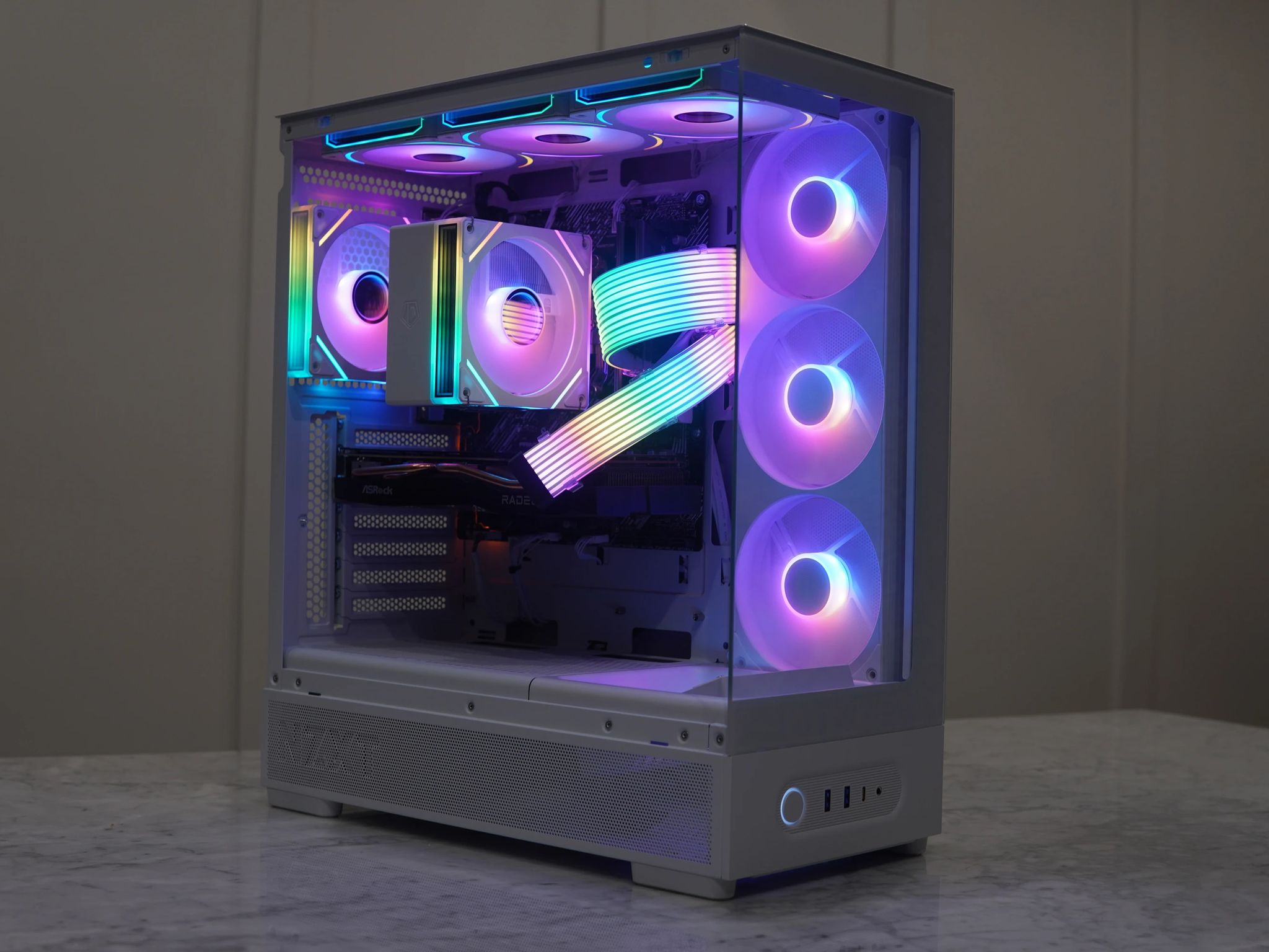 RX 6700 XT, Ryzen 7 3700X White Gaming PC