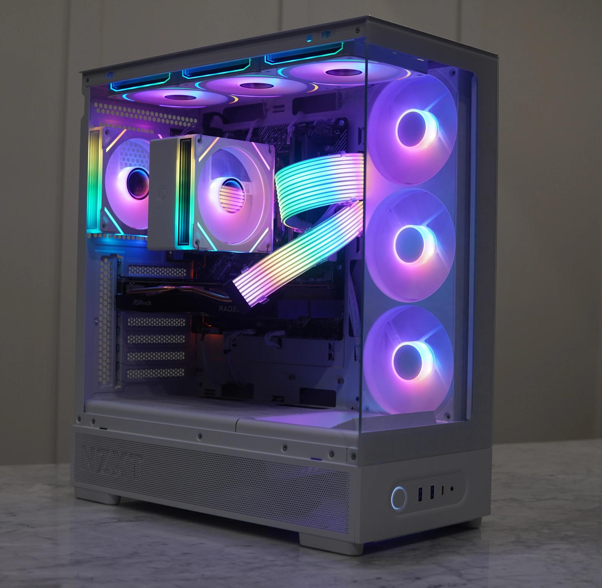RX 6700 XT, Ryzen 7 3700X White Gaming PC