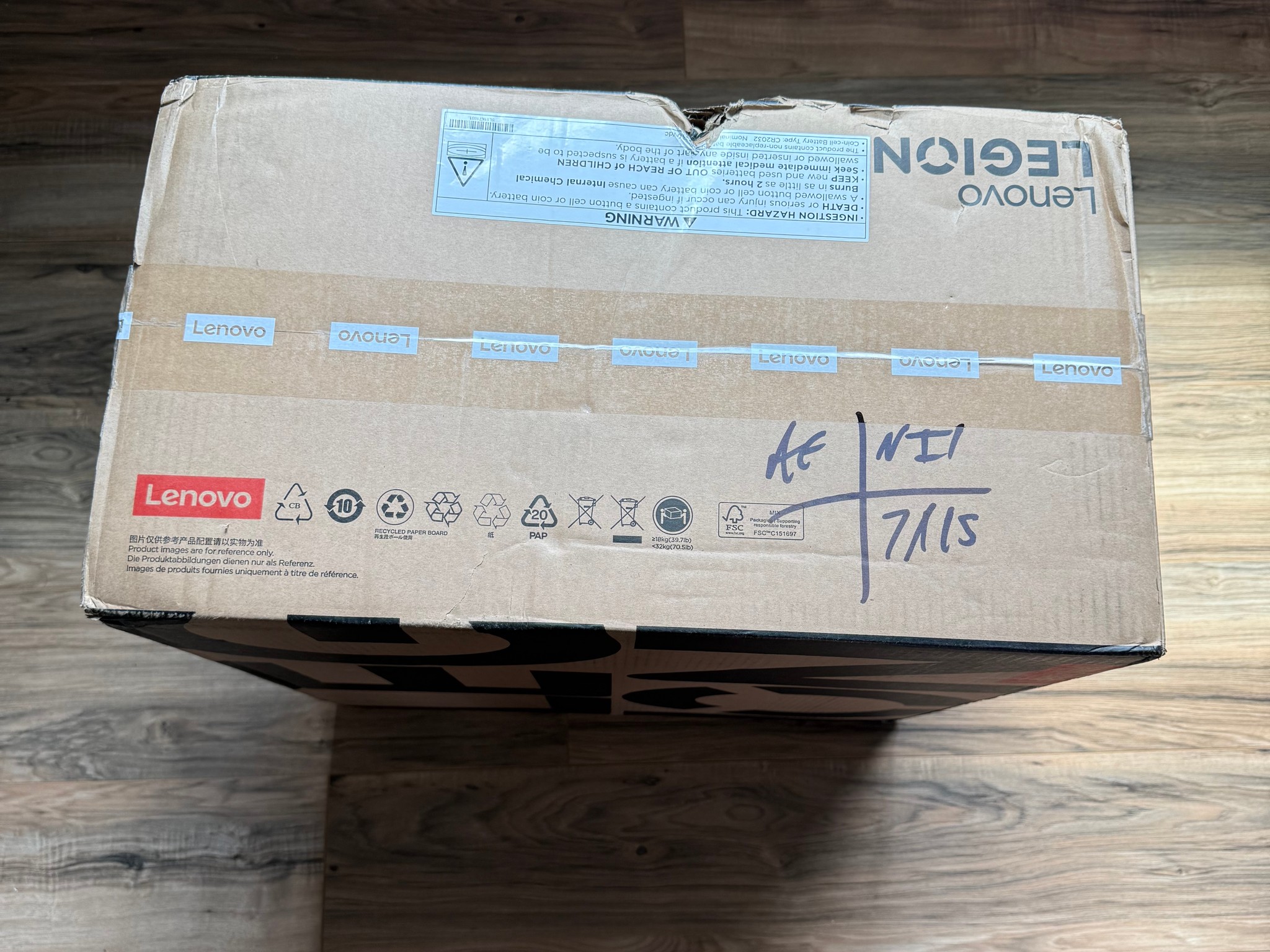 Lenovo Legion 7i Tower, RTX 5080, Intel ultra 9