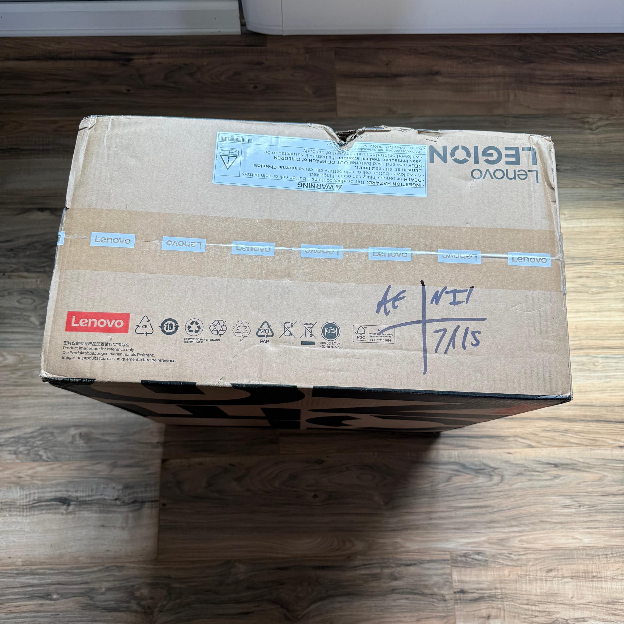 Lenovo Legion 7i Tower, RTX 5080, Intel ultra 9
