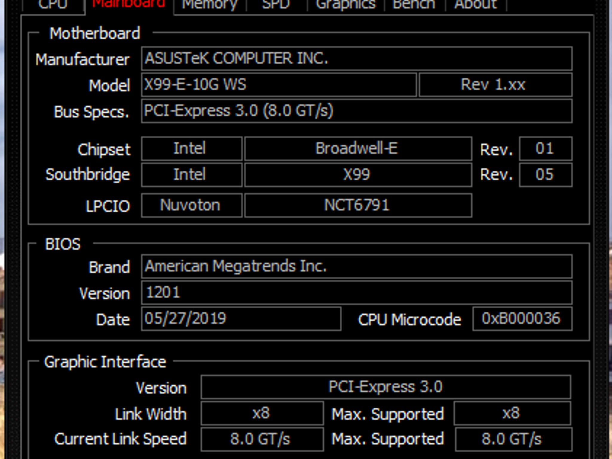 Combo: ASUS X99-E-10G WS Motherboard / Intel Core i7-6850K CPU / 64gb G.Skill Ares 3200mhz CL14 DDR4