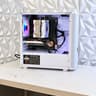 Custom White Gaming PC Build 1060