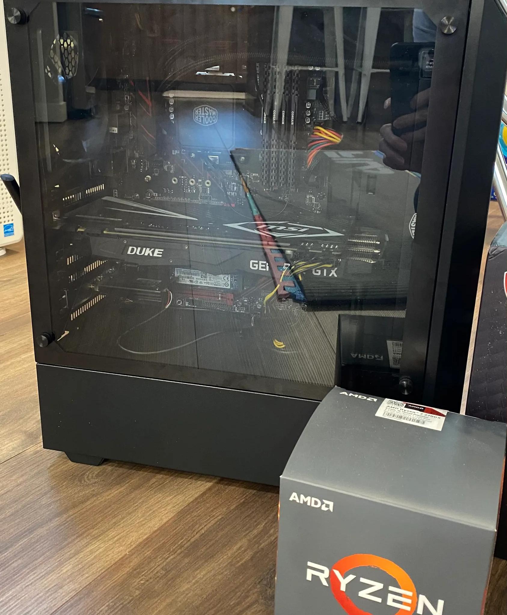 Gaming PC Custom | AMD Ryzen 7 2700X | Windows 11 | GTX 1080 | 32GB RAM