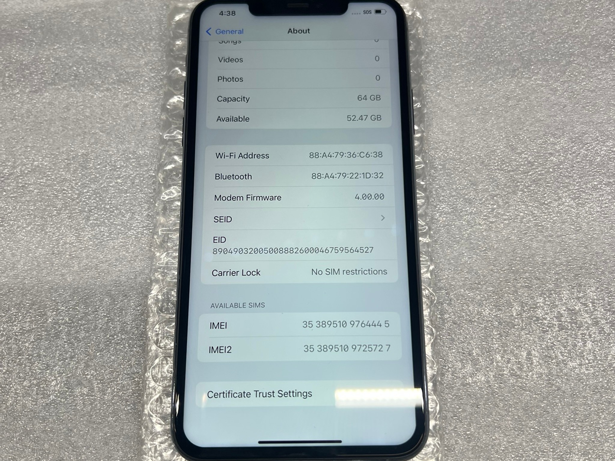 Apple iPhone 11 Pro Max – Unlocked – 64 GB – Midnight Green