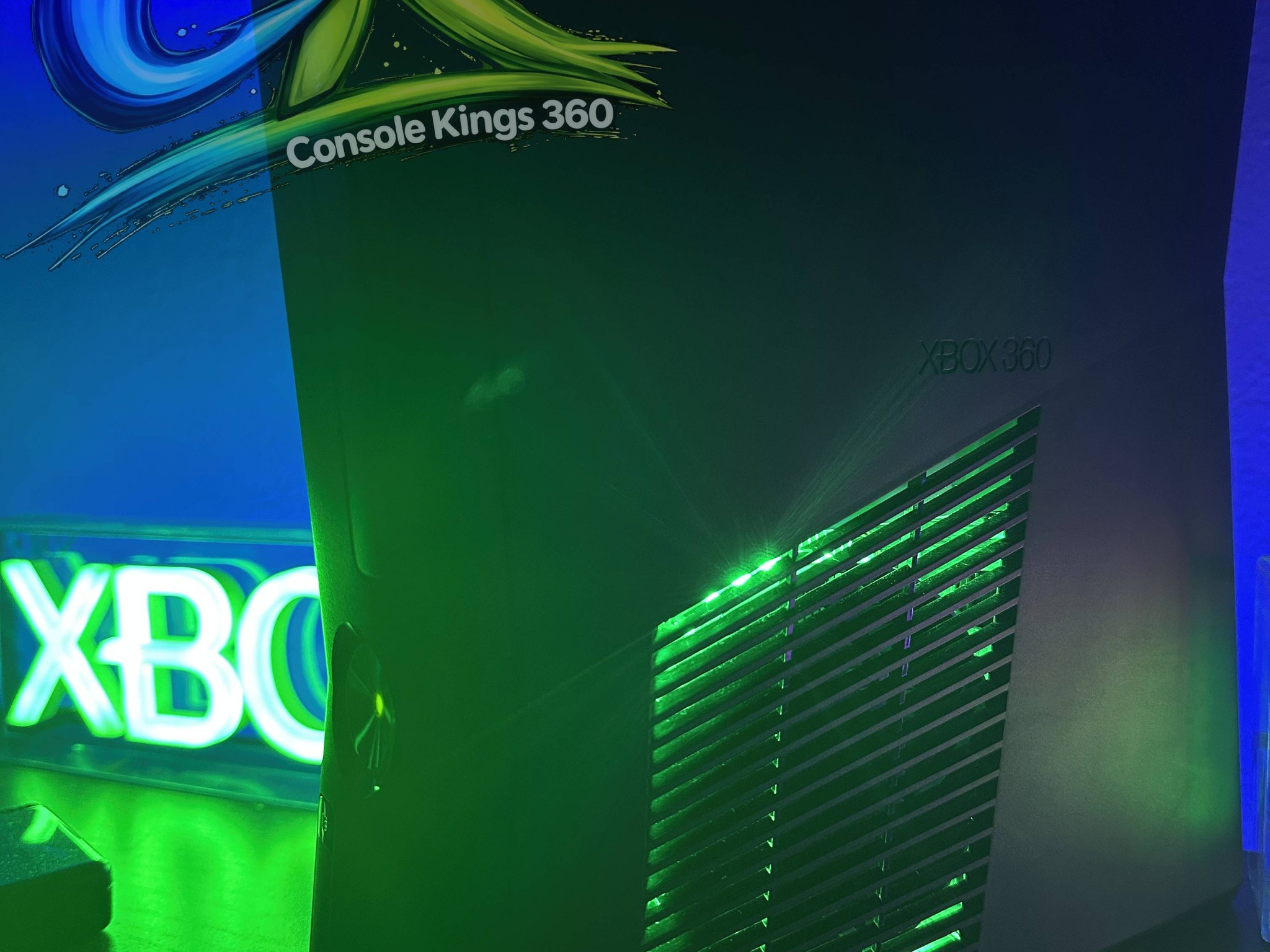 Xbox 360 Slim - RGH3  - Custom LEDs