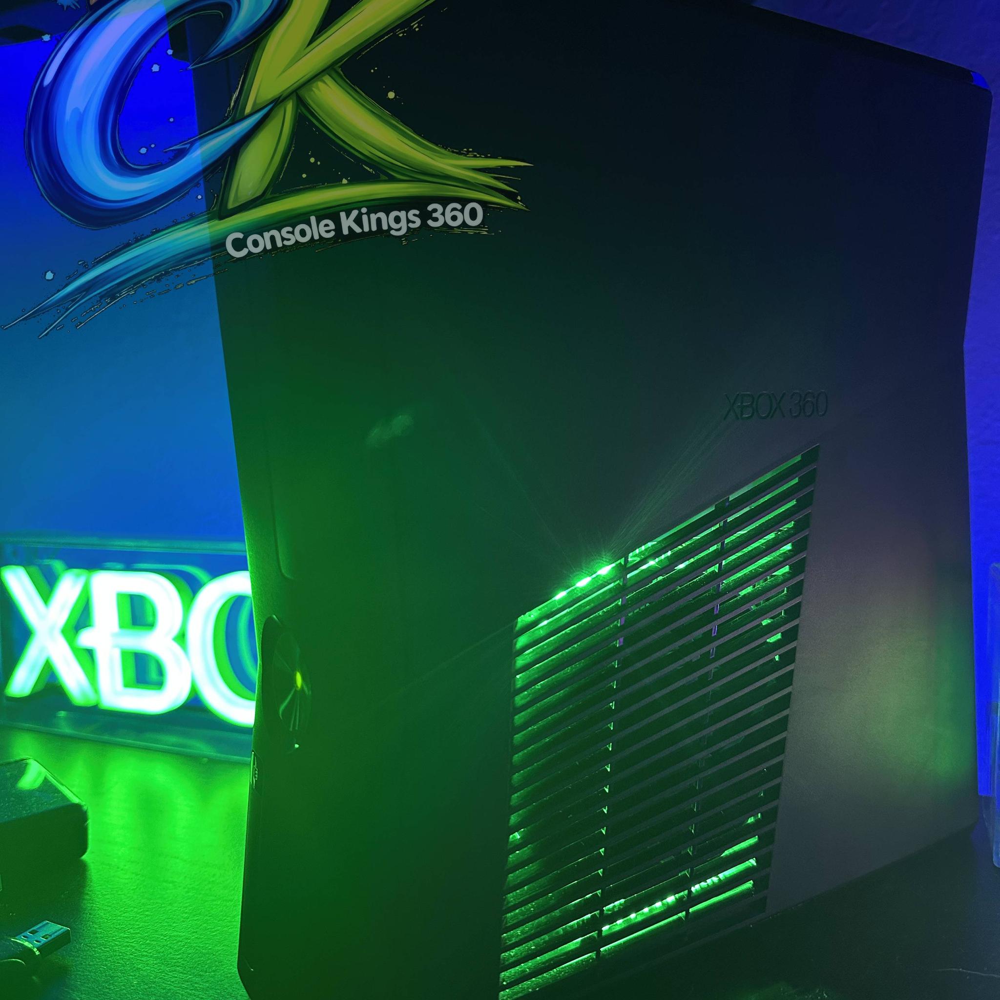 Xbox 360 Slim - RGH3  - Custom LEDs