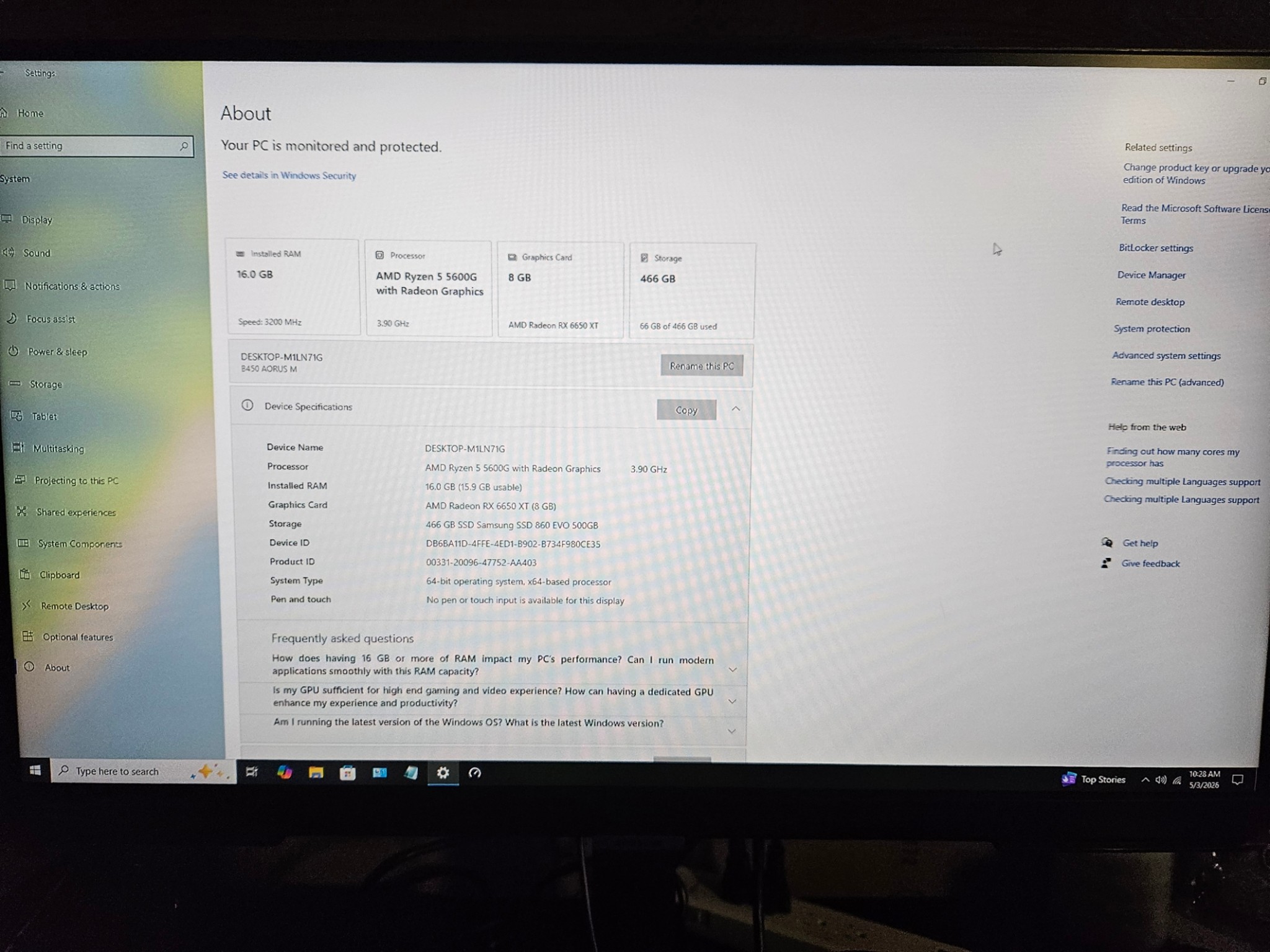 Custom Gaming PC Build