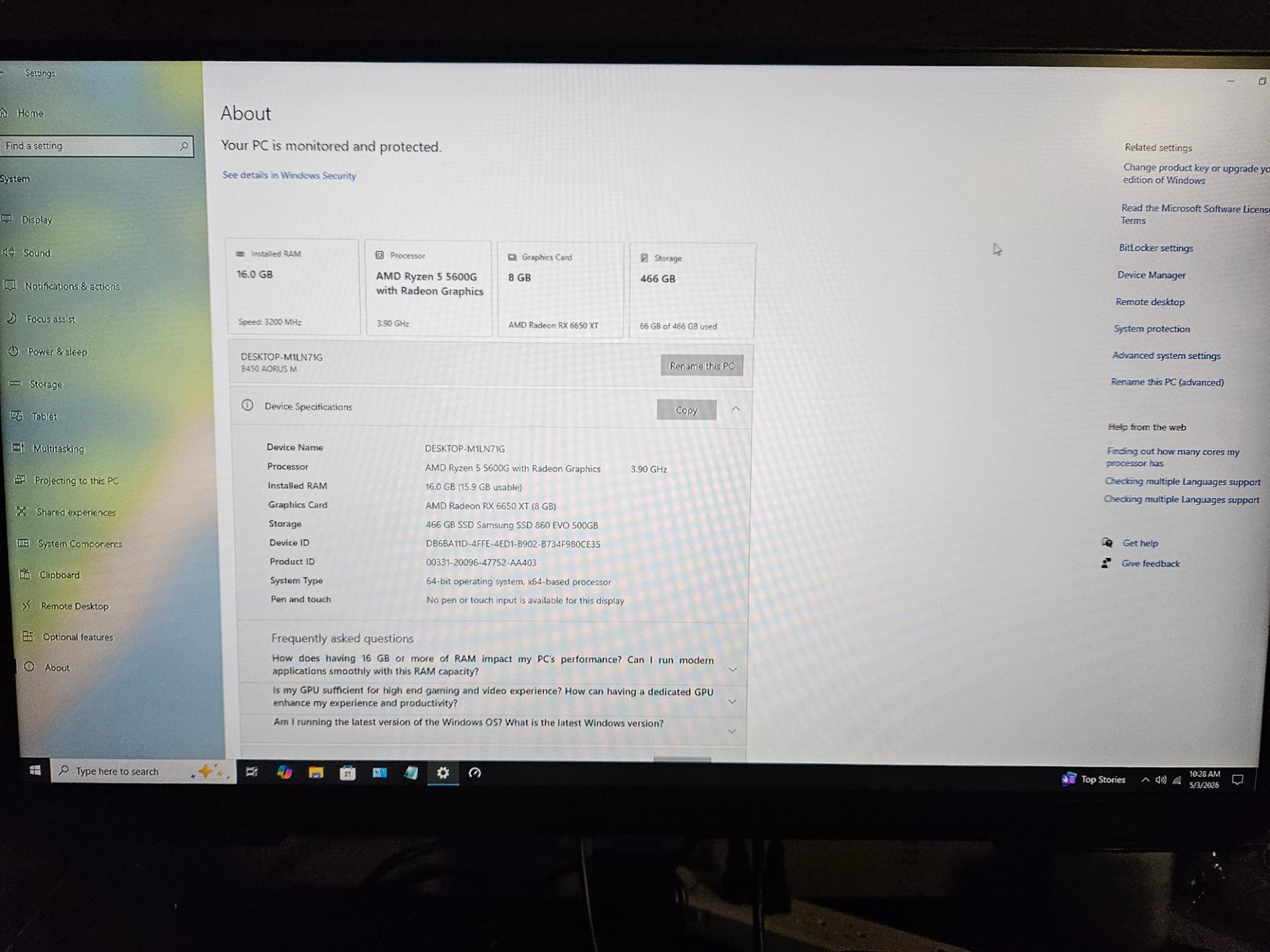 Custom Gaming PC Build