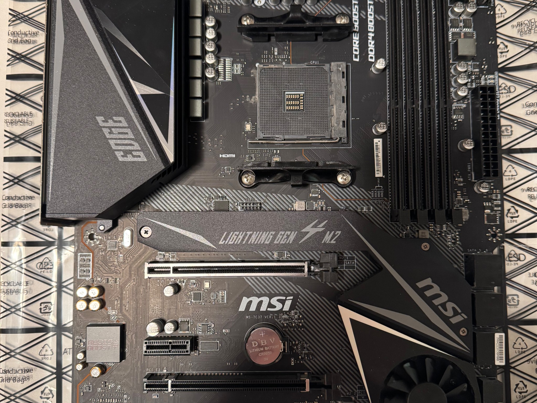 AMD 5800X with MSI X570 Motherboard and 32GB Ram