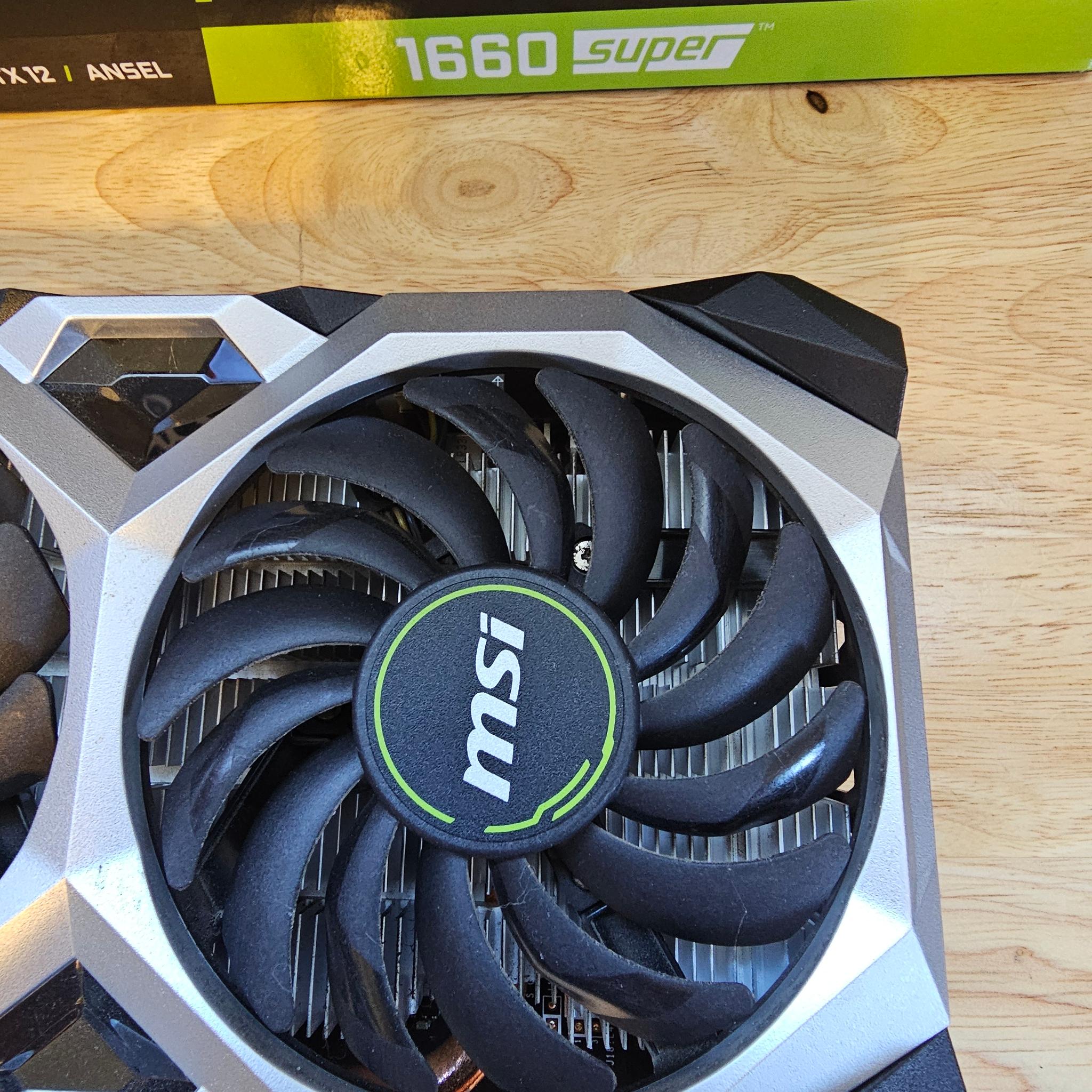 MSI GeForce GTX 1660 SUPER VENTUS XS OC
