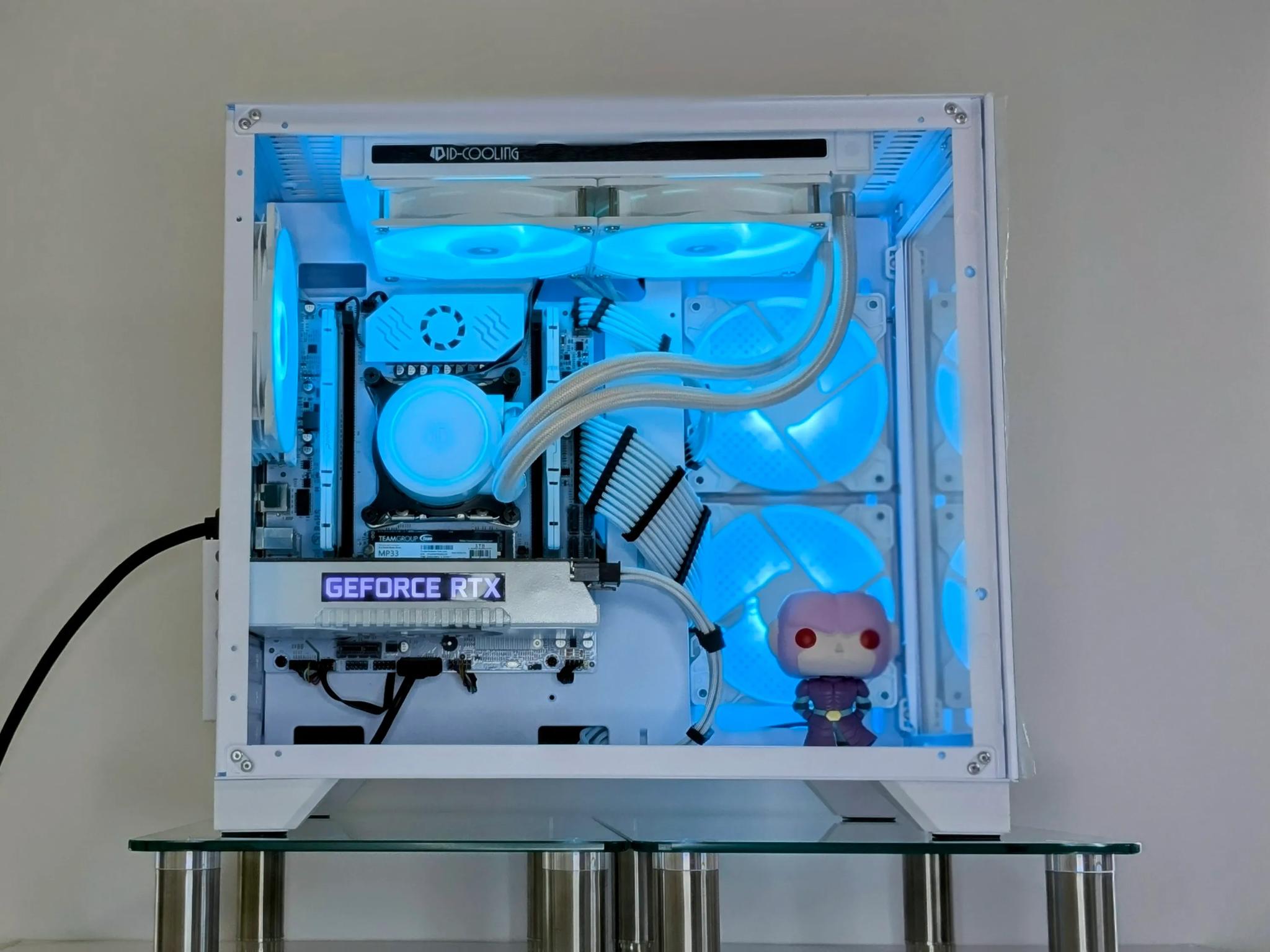 ⚪️ALL/WHITE HiT⚪️Liquid-Cooled💧⚪️RTX 2060⚪️I7-5930K@4.3GHz⚪️16GB(2x8GB) DDR4⚪️1TB PCIE SSD⚪️700w PSU