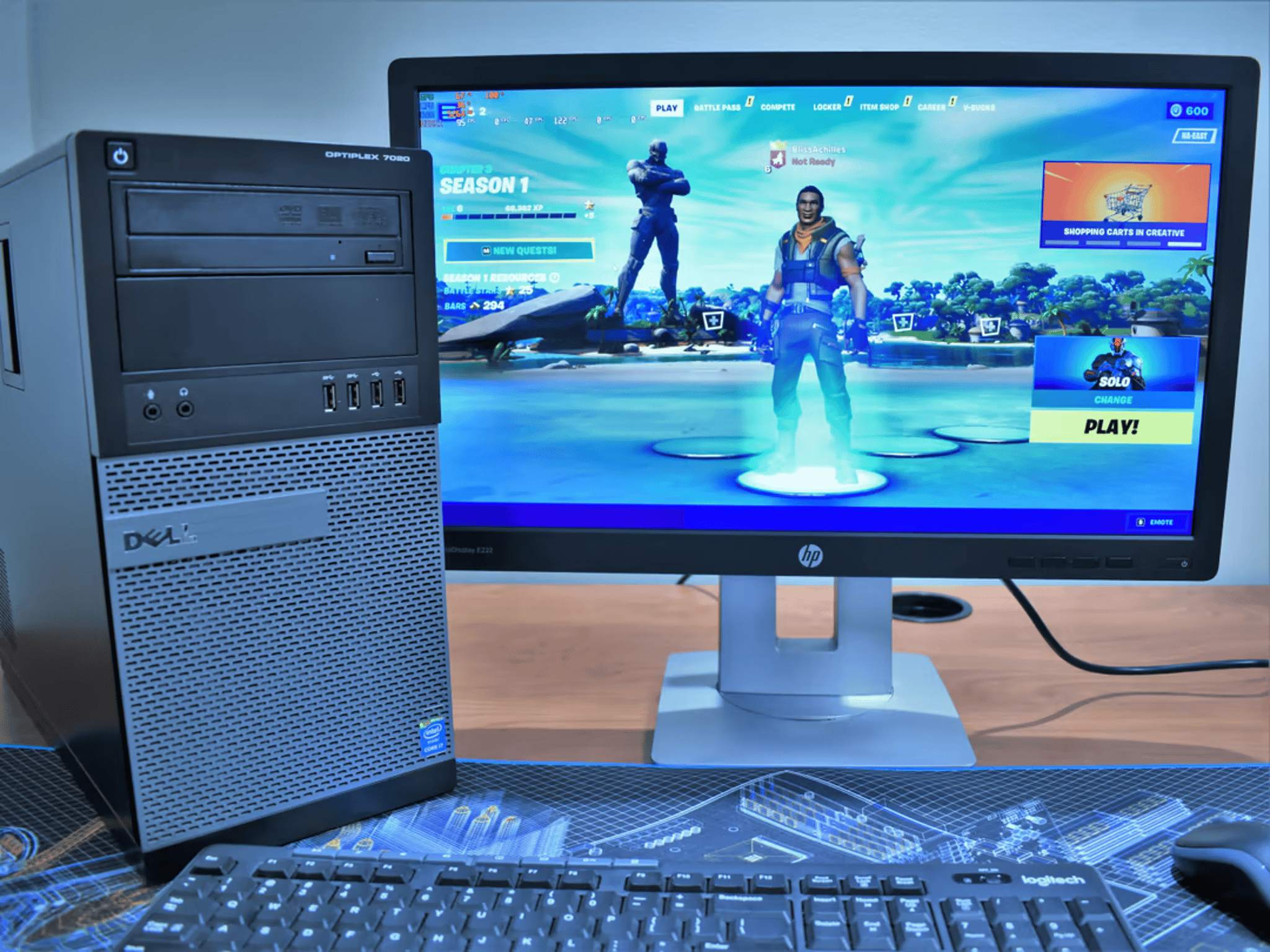 Ultra Light Gaming PC, Great for Minecraft/Fortnite/Roblox