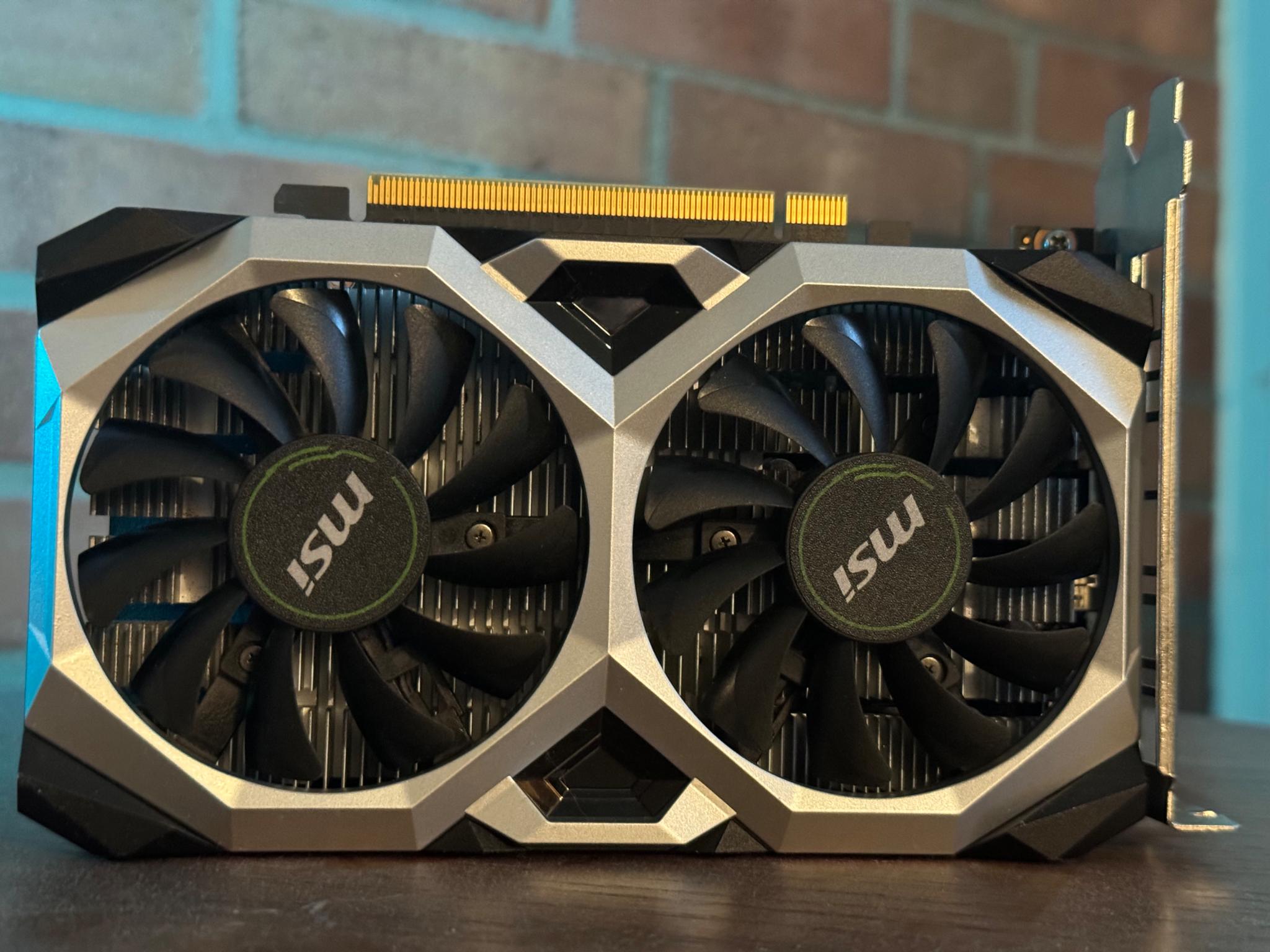 NVIDIA GEFORCE GTX 1650 | MSI VENTUS XS 4GB OC (NO EXTERNAL POWER REQUIRED)