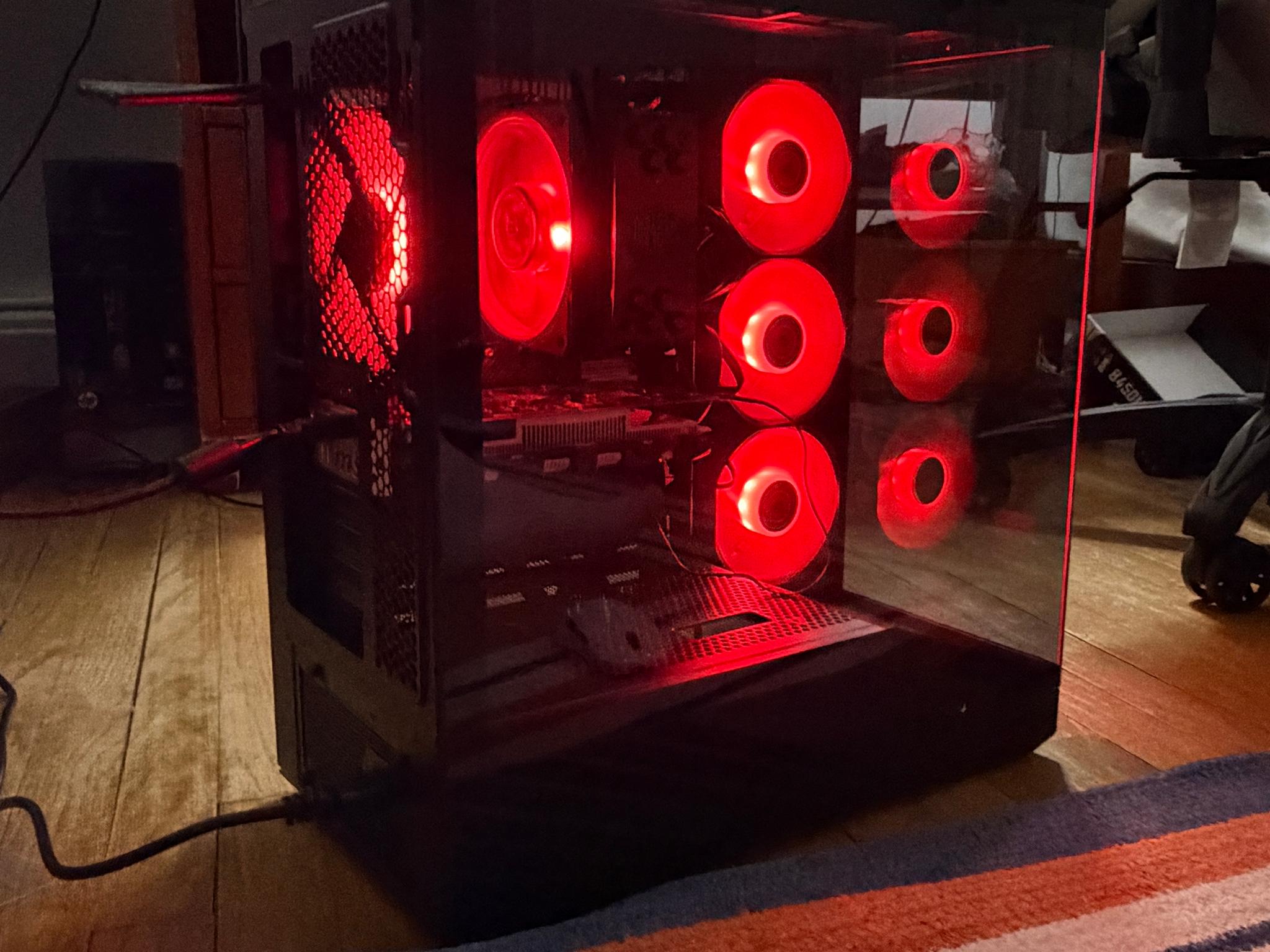 Custom Gaming PC | Ryzen 5 2600 | GTX 1050 Ti | 16GB RAM | RGB | Ready to Play