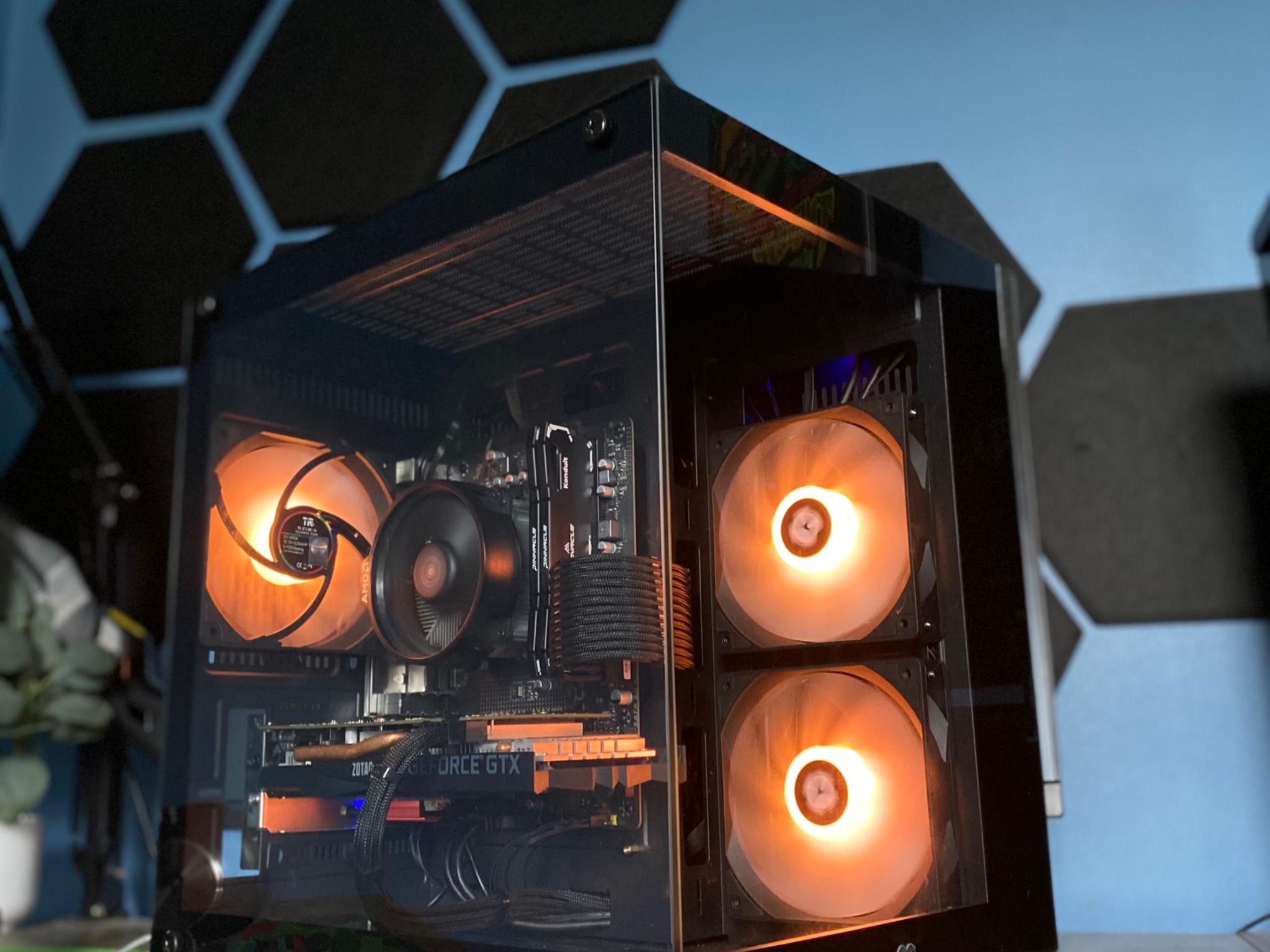 Custom Gaming PC | GeForce GTX 1660 | Ryzen 5 2600 | 16GB RAM | Windows 11 + WIFI & BT |