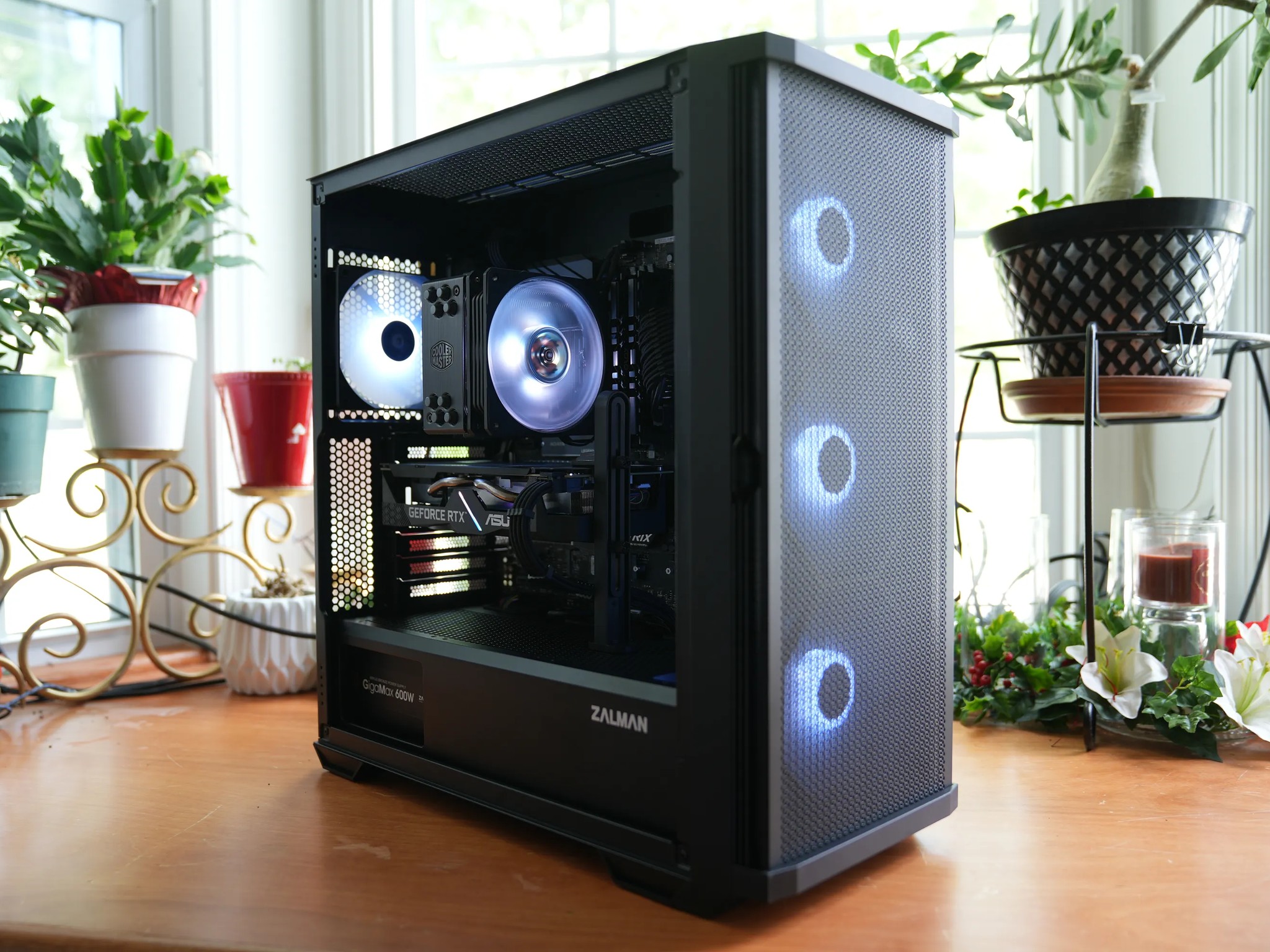 ⚫ Midnight Glow 🌟 : Ryzen 7 3700X | RTX 2060 6GB | 16GB 3600MHz DDR4 | 1.2TB SSD | Black Gaming PC
