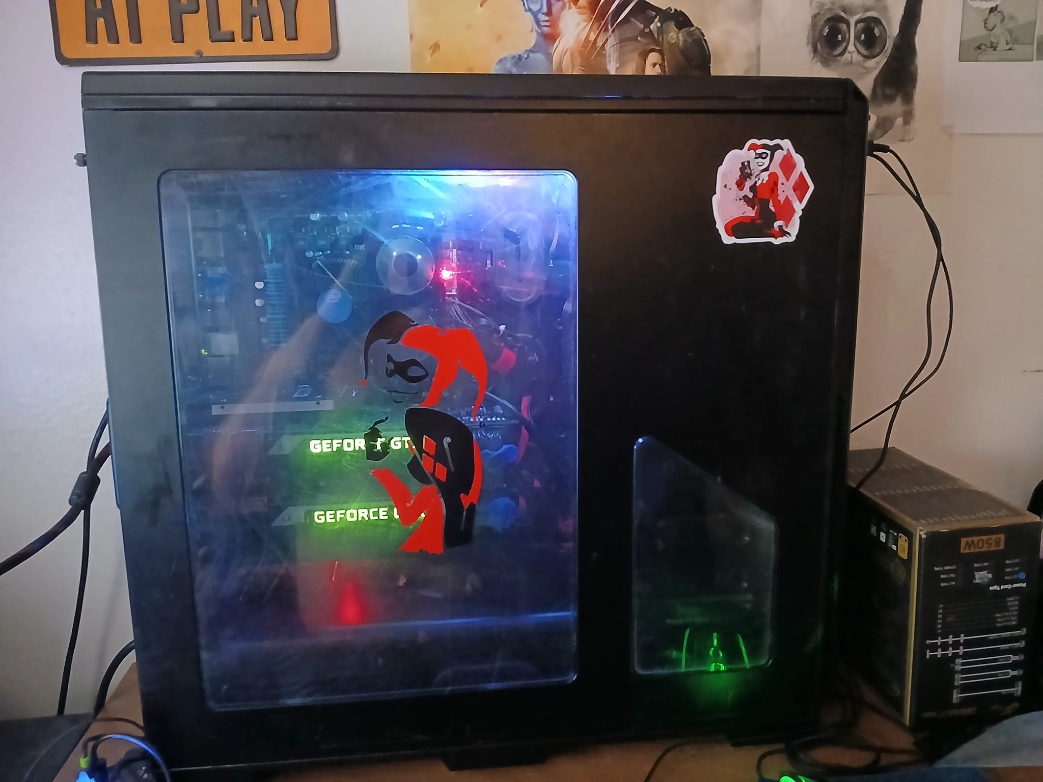 Mt-Case Gaming Custom Built Harley Quinn Gamming PC Mk. 1 Complete System