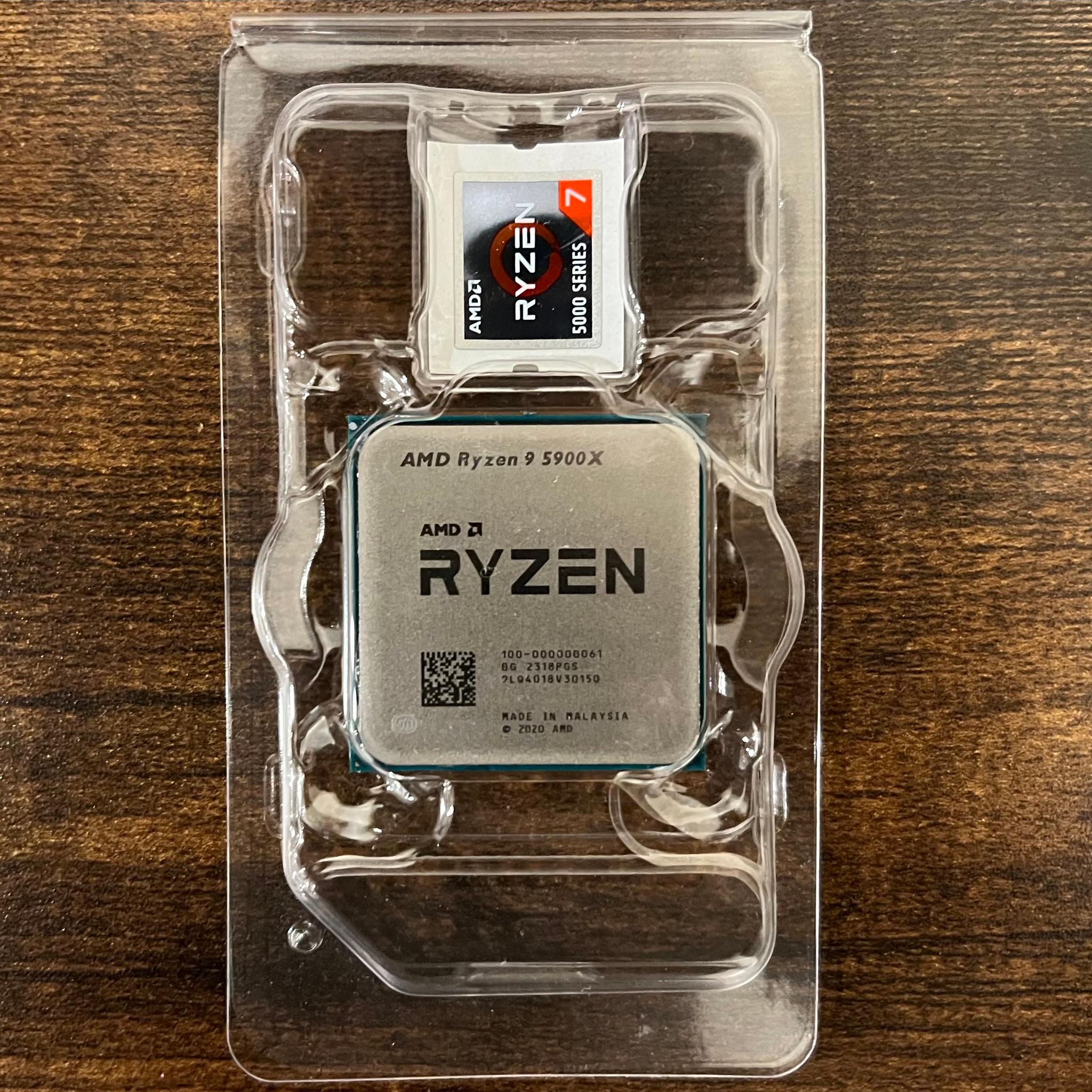 AMD Ryzen 9 5900X 12-core, 24-Thread 3.7GHz