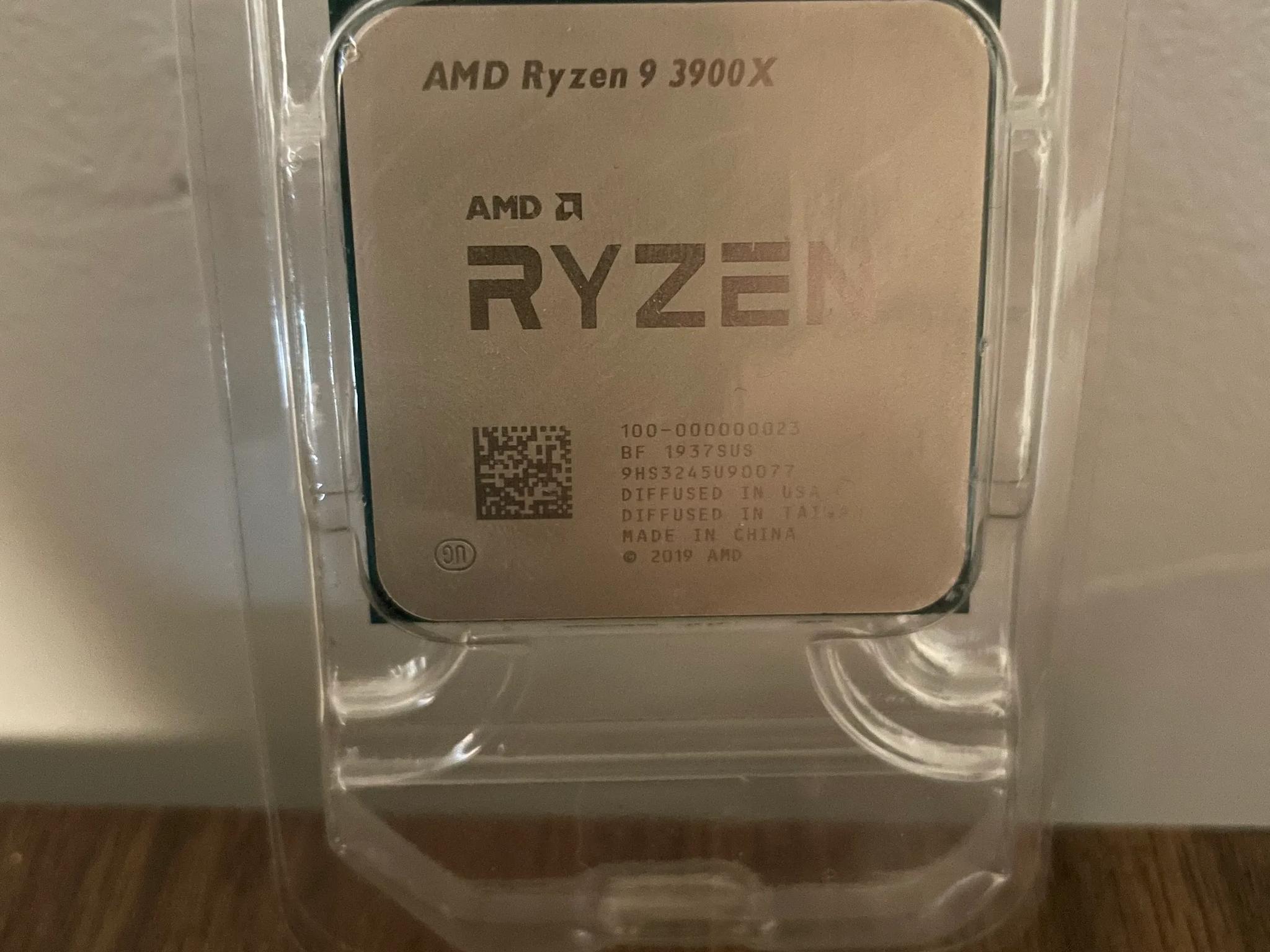 AMD Ryzen R9 3900X 12c/24t CPU