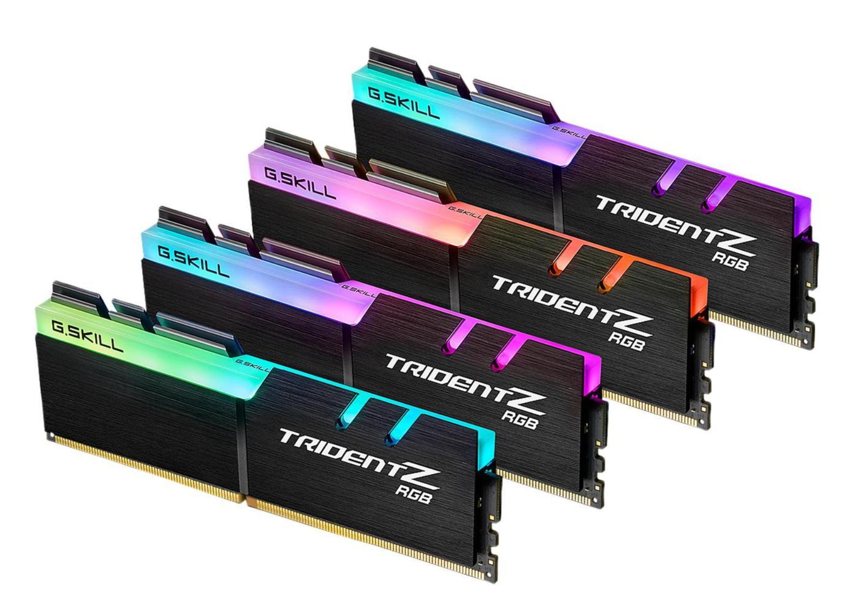 G.Skill TridentZ RGB Series 128GB (4x32GB) DDR4 3600