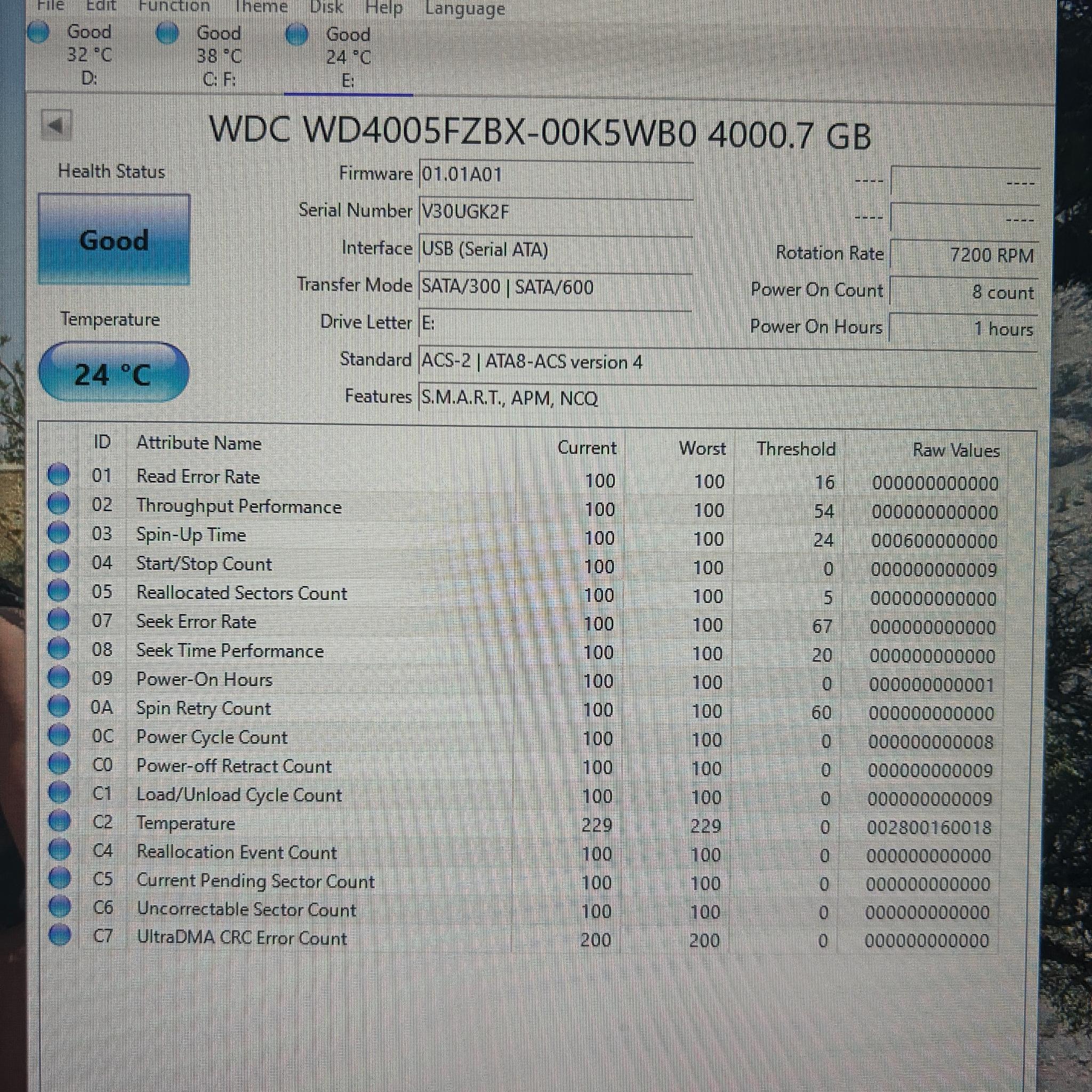Open Box WD Black Gaming Hard Drive 7200rpm 4tb