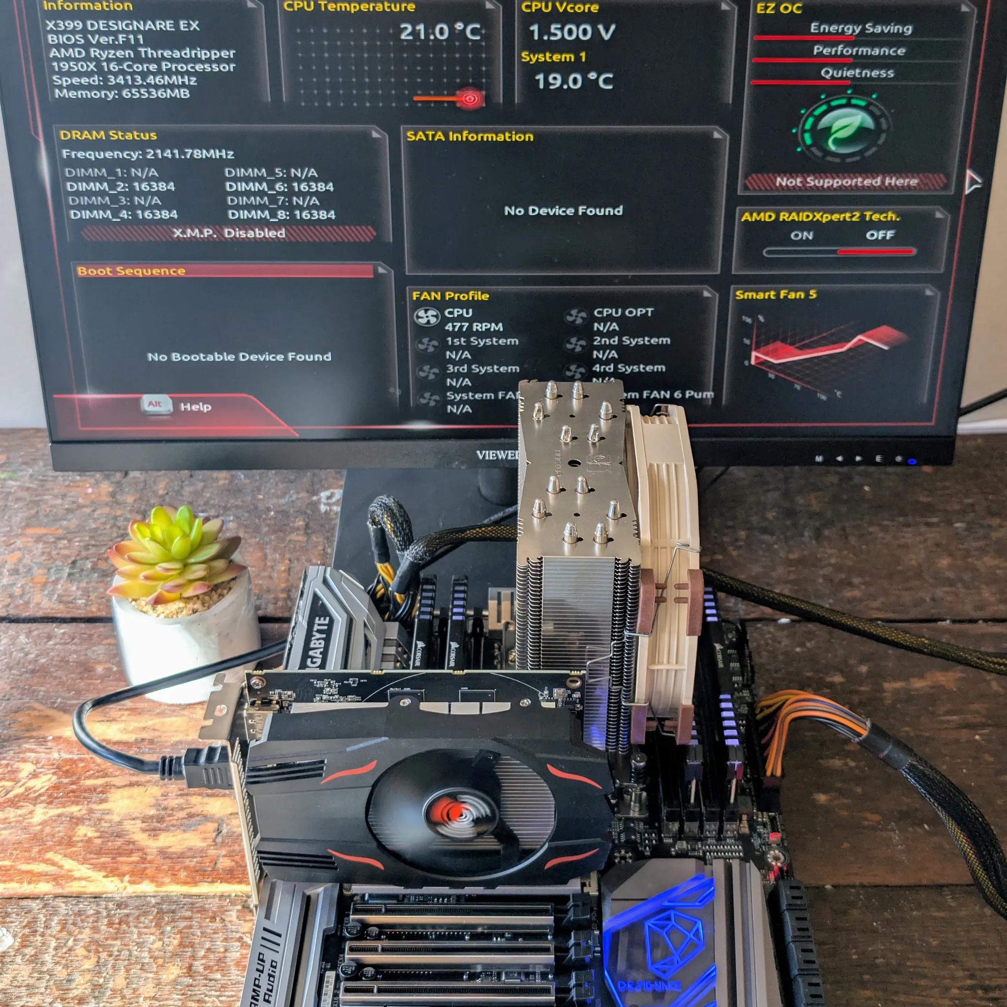 ⭐Bundle⭐Gigabyte X399 Designare Threadripper 1950X 64GB RAM