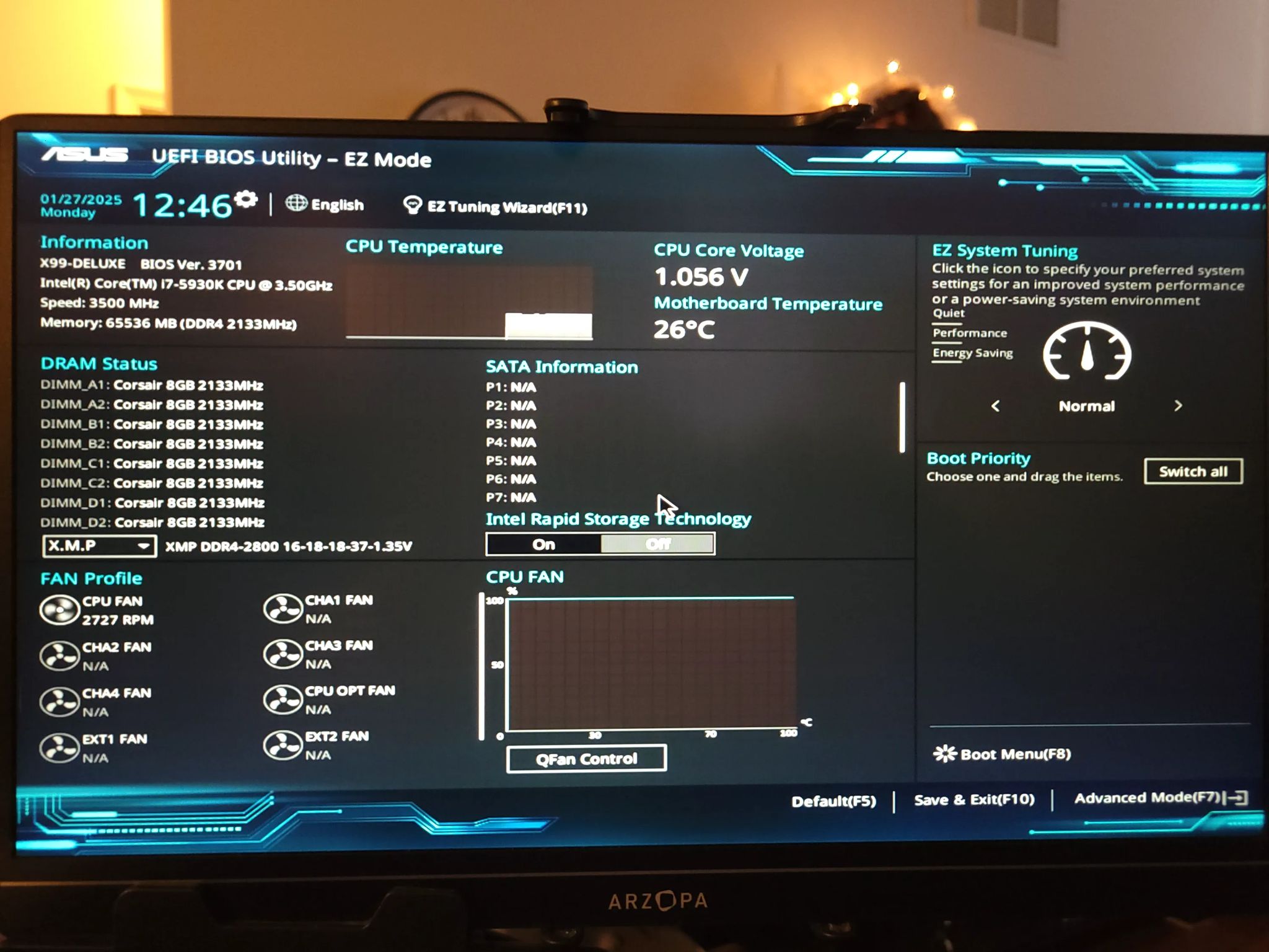 🚀 SUPER SALE: ASUS X99-DELUXE, i7-5930K, 64GB DDR4 RAM, 1TB M.2 - Power Up Your Rig! 💥
