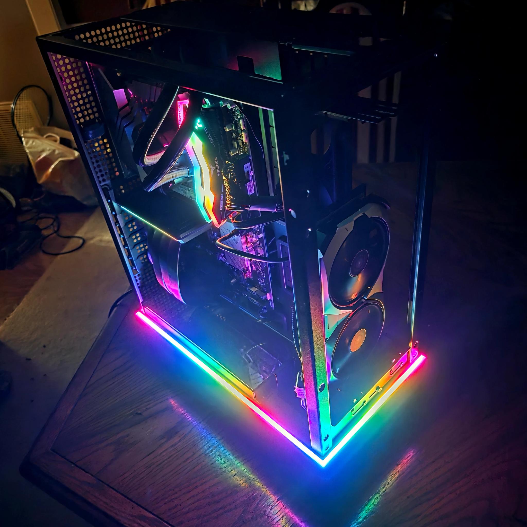 🌊 1440p Gaming Beast | I7-14700F | RTX 4070TI | 1TB SSD | 32GB RAM | WiFi 7 & Bluetooth ⛈️
