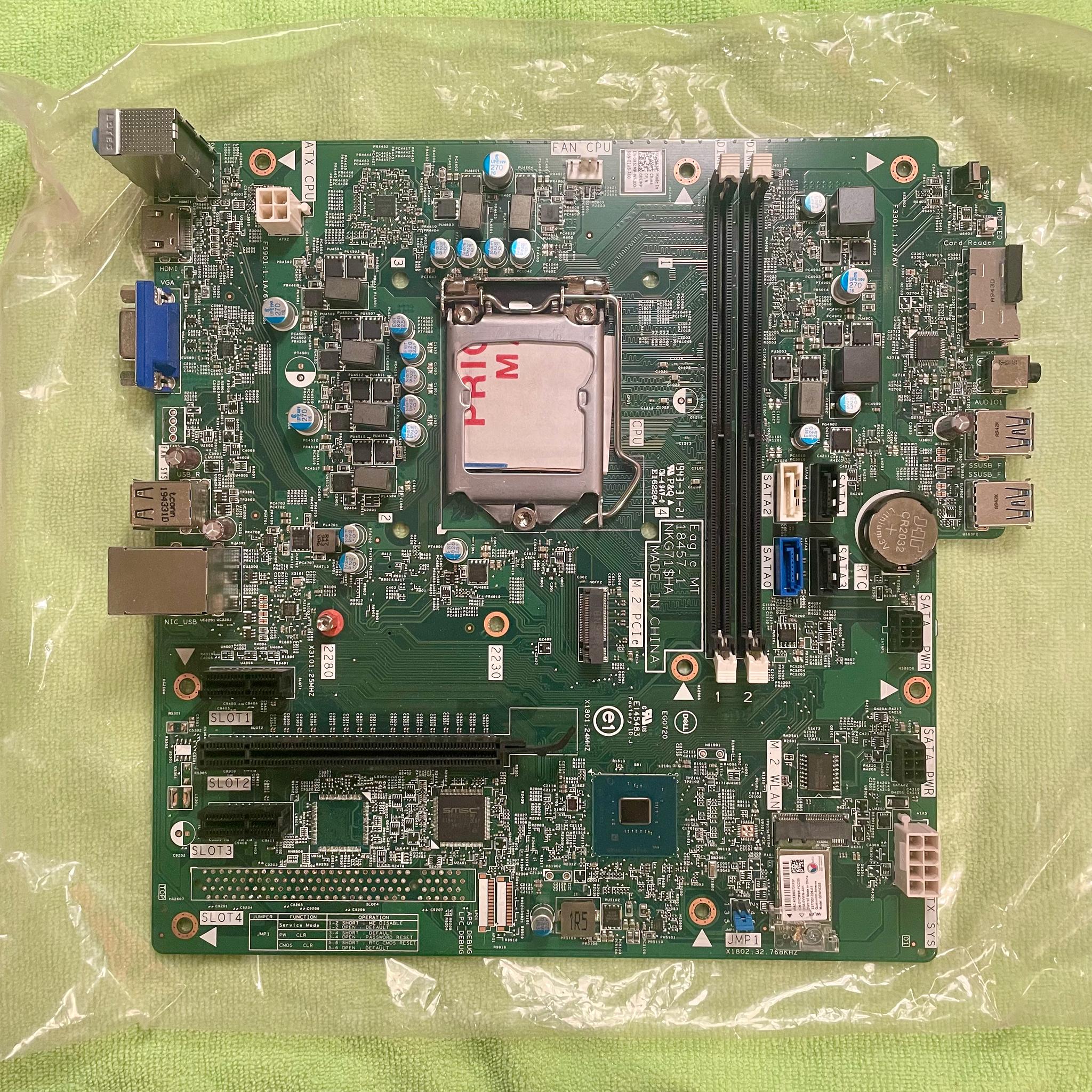 Dell Inspiron / Vostro 3670 Motherboard (Eagle MT 18457-1) LGA1151 DDR4