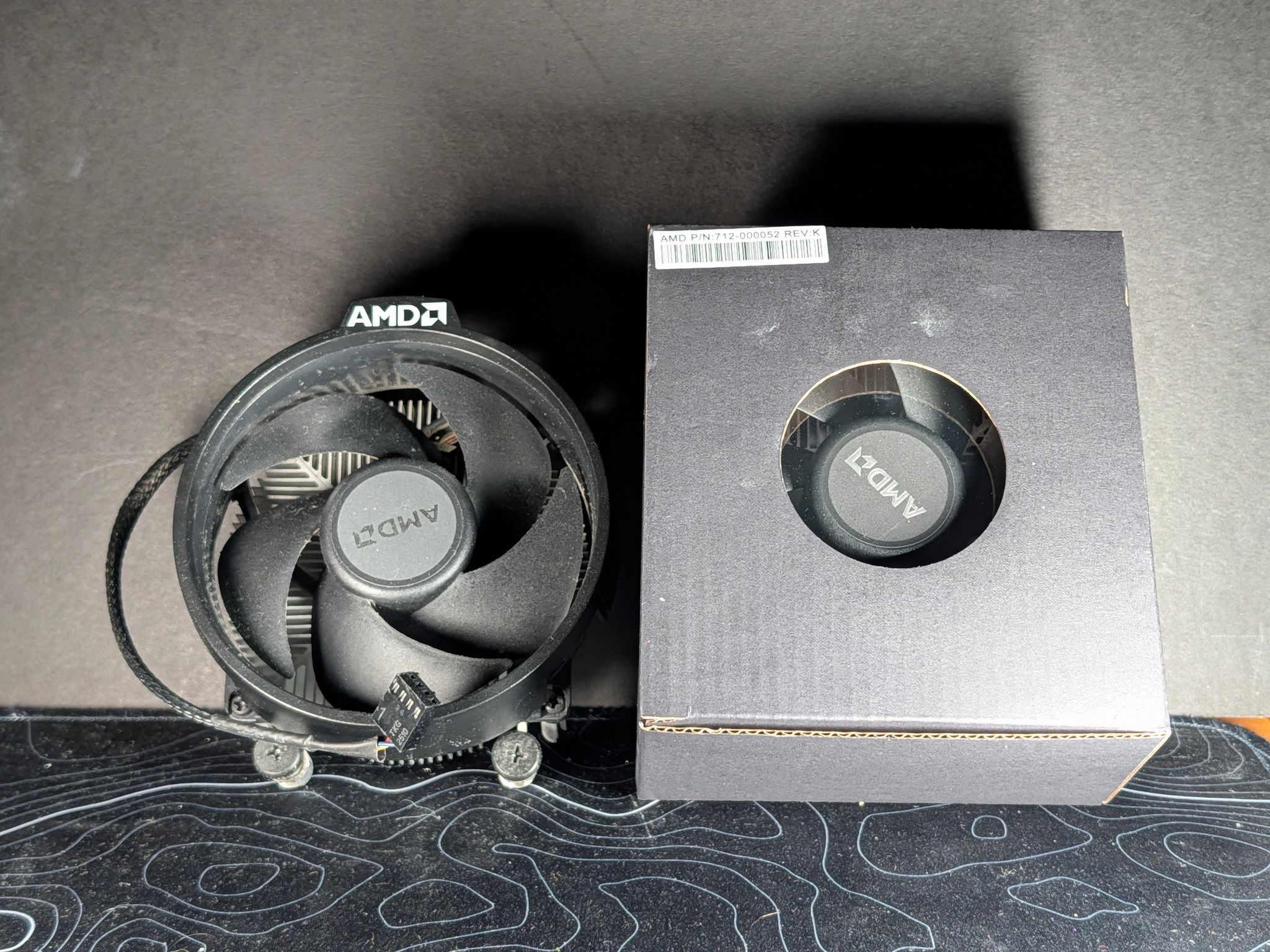 Lot of 2 AMD Wraith Stealth CPU Coolers