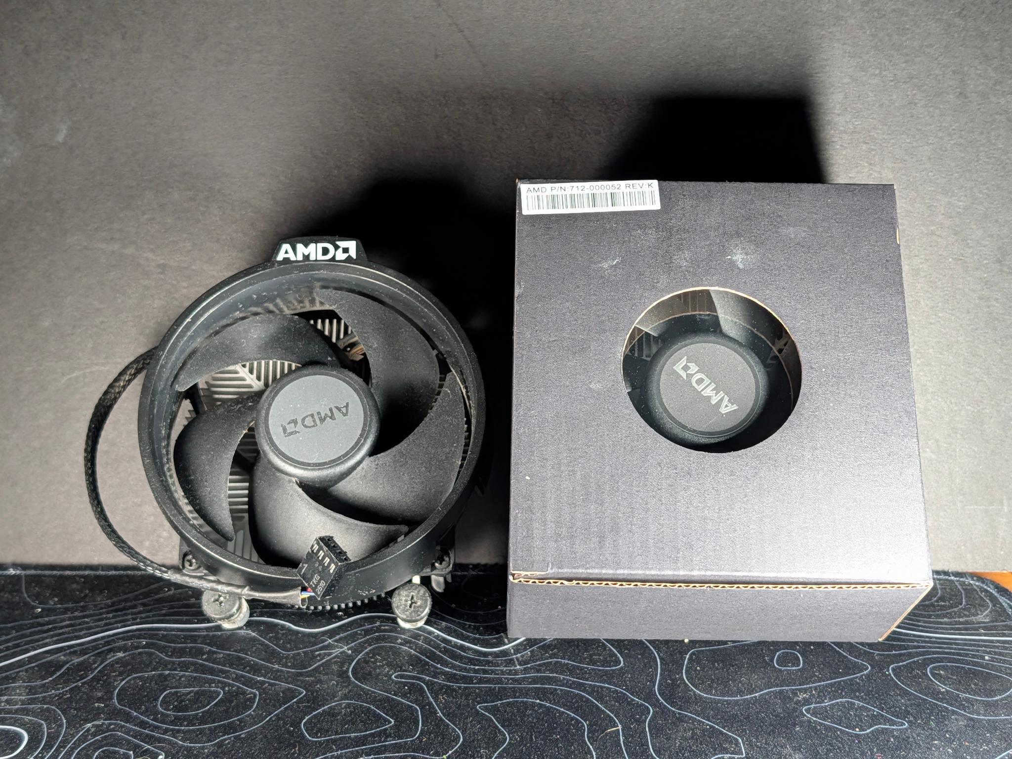 Lot of 2 AMD Wraith Stealth CPU Coolers