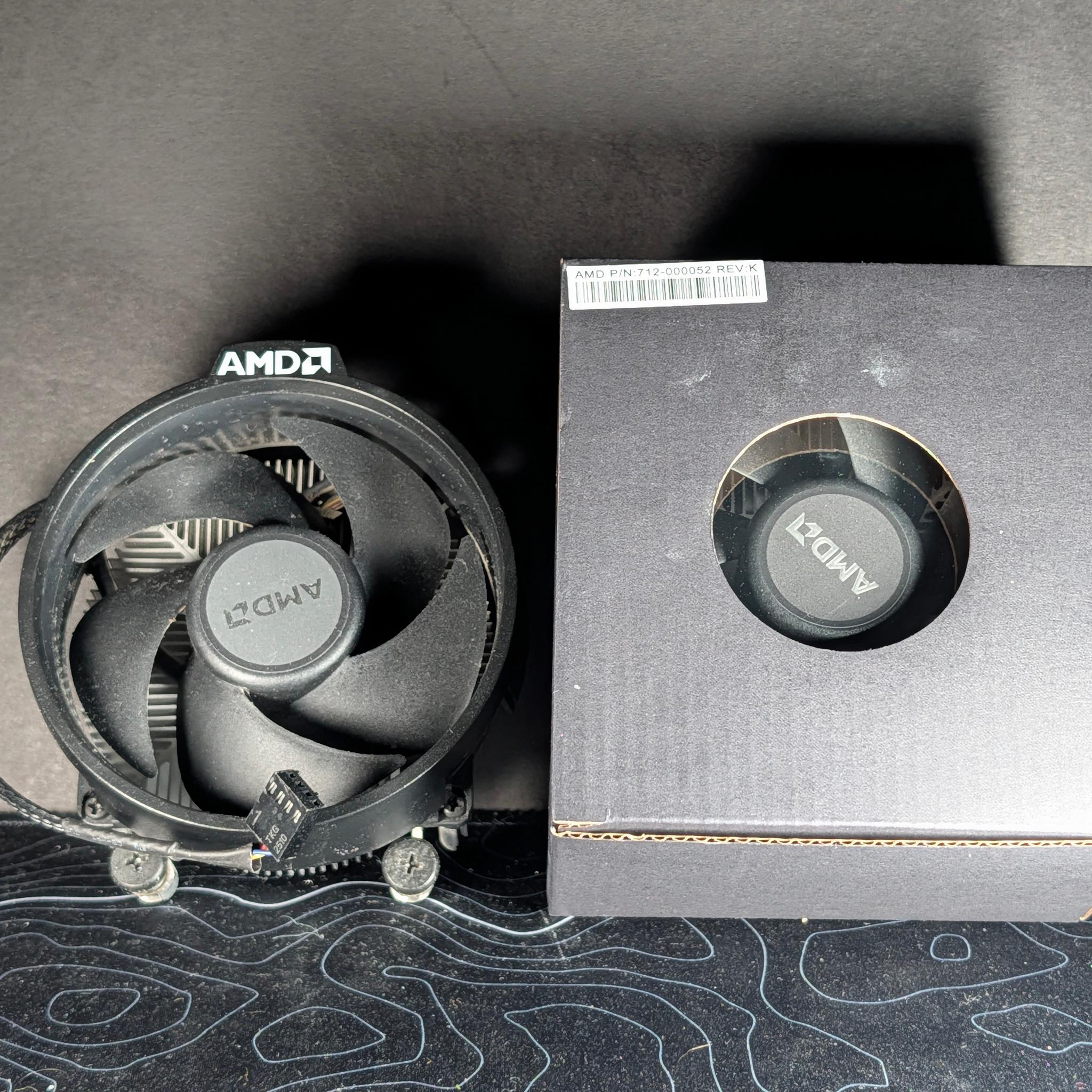 Lot of 2 AMD Wraith Stealth CPU Coolers